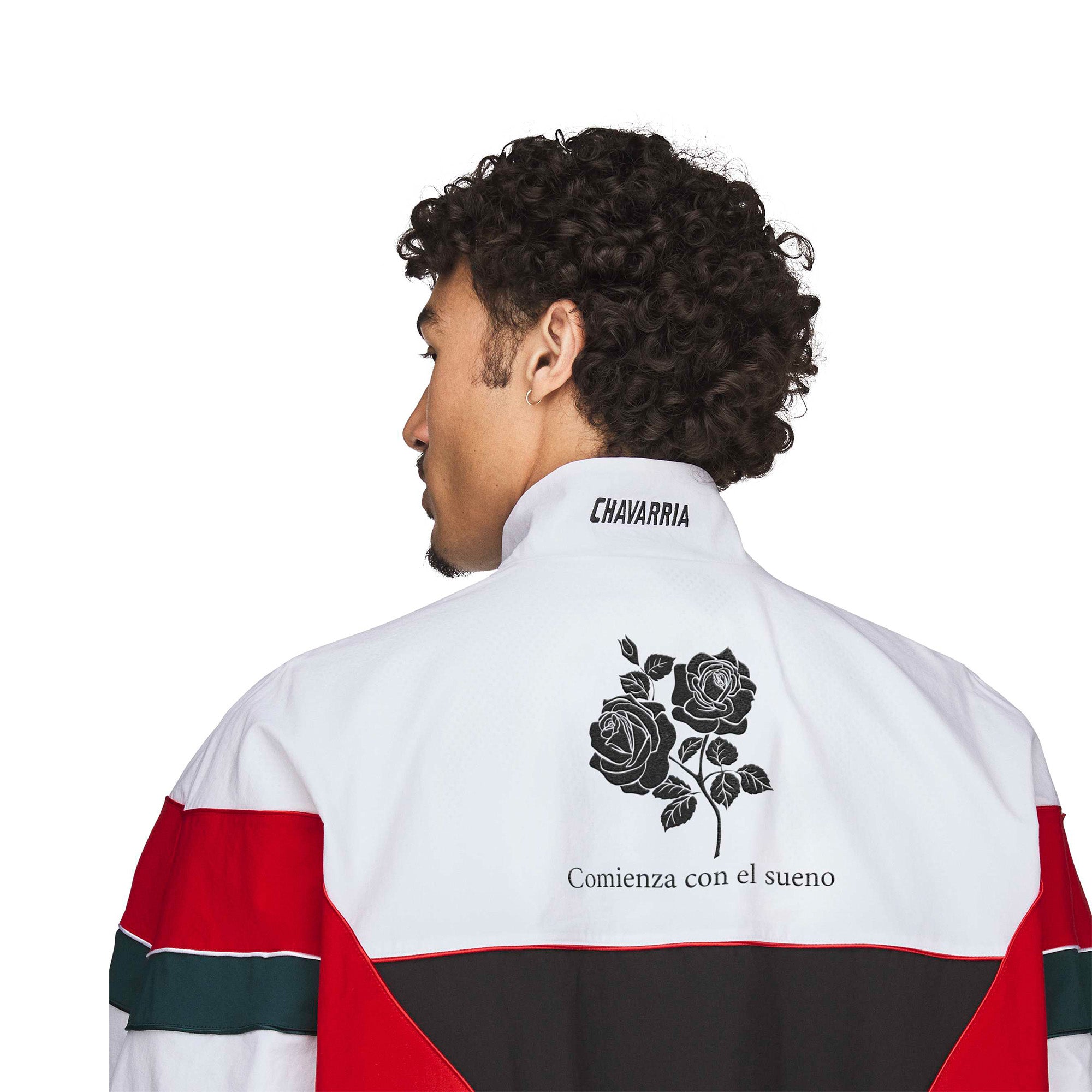 adidas x Willy Chavarria Woven Track Jacket 'White/Black'