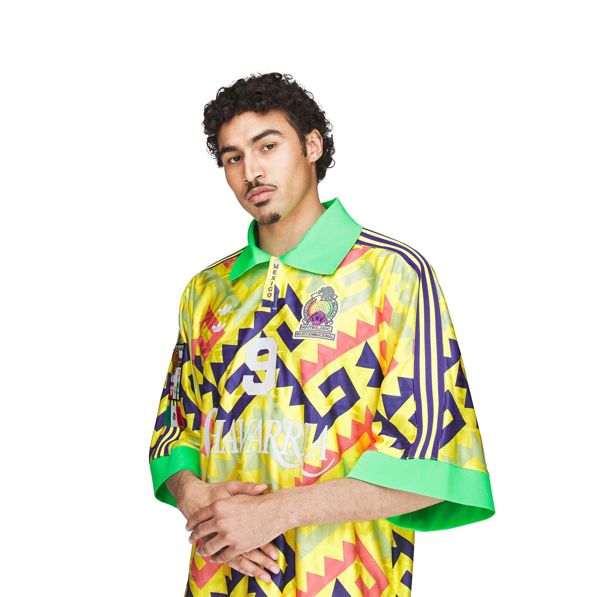 adidas x Willy Chavarria AOP Jersey 'Lemon'