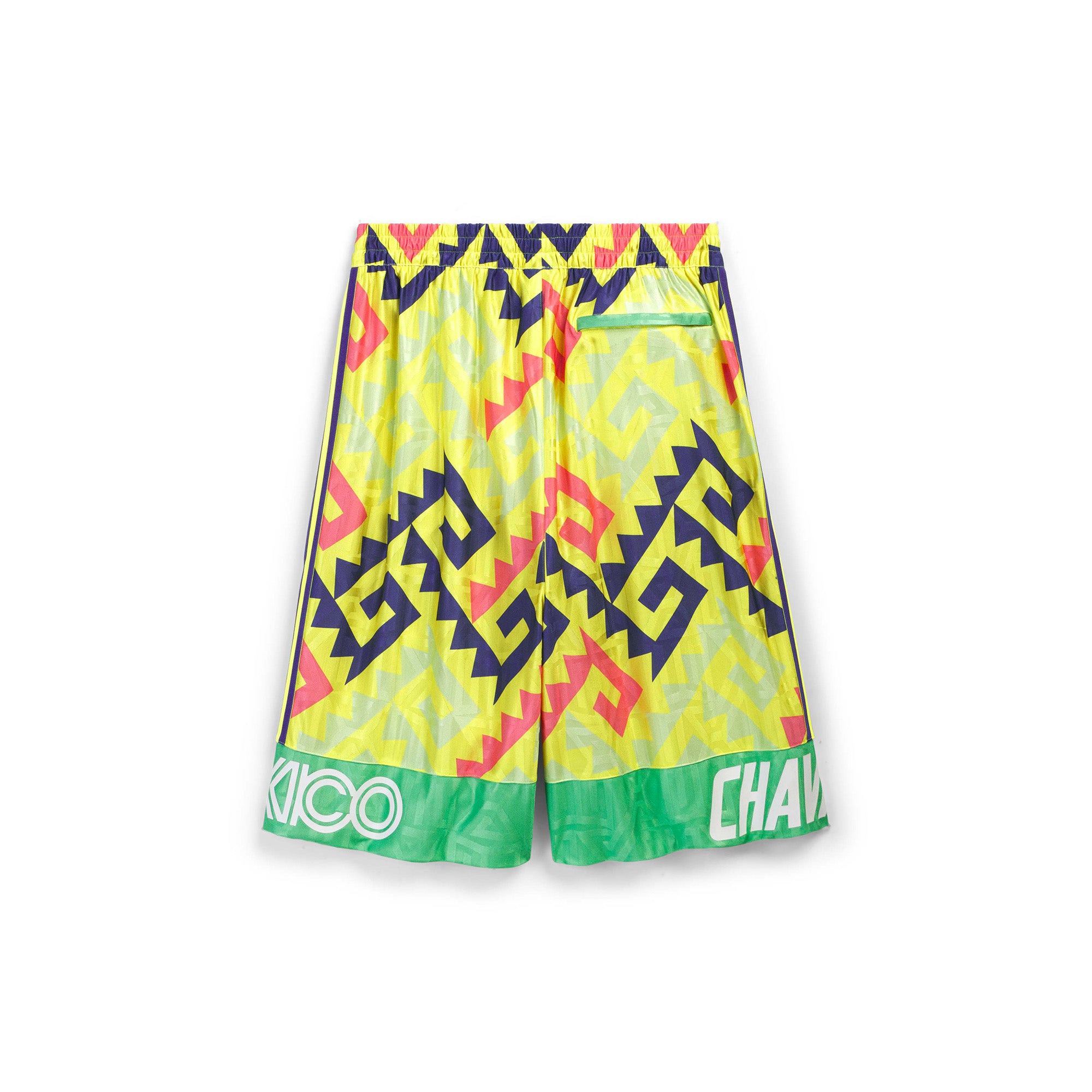 adidas x Willy Chavarria Long Shorts 'Lemon'