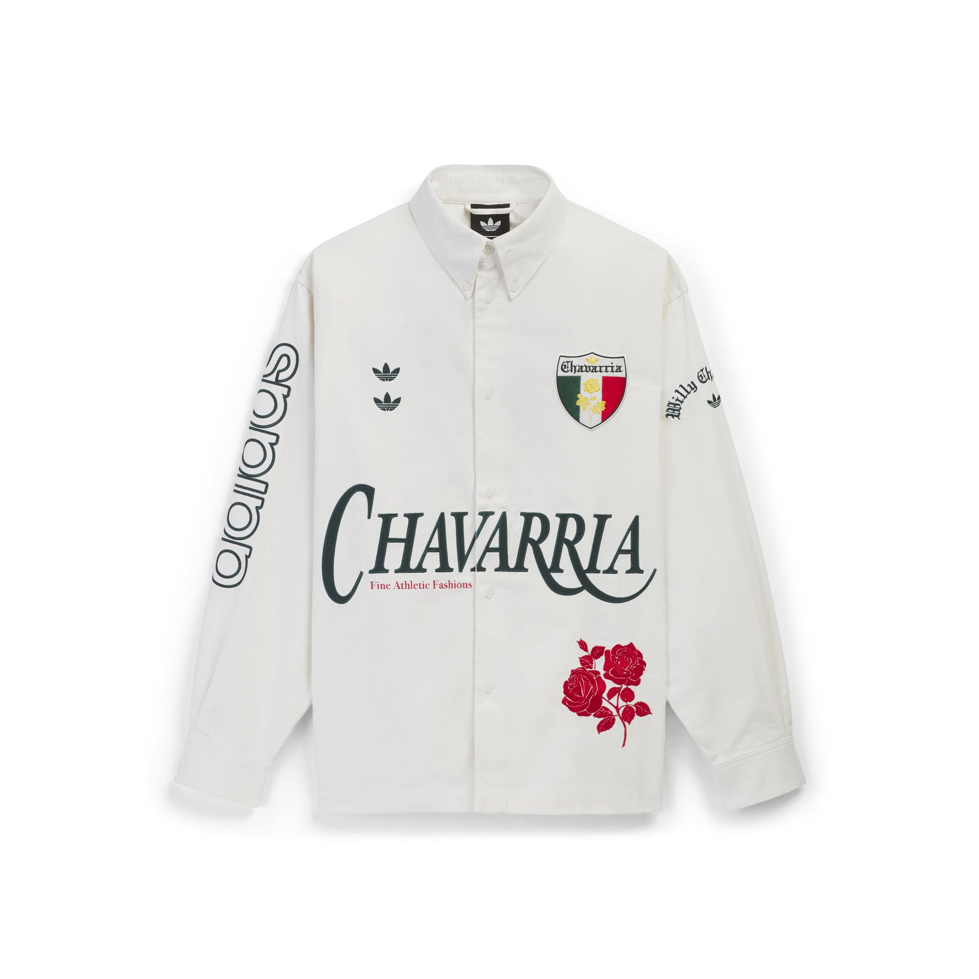 adidas x Willy Chavarria Button Up 'White'