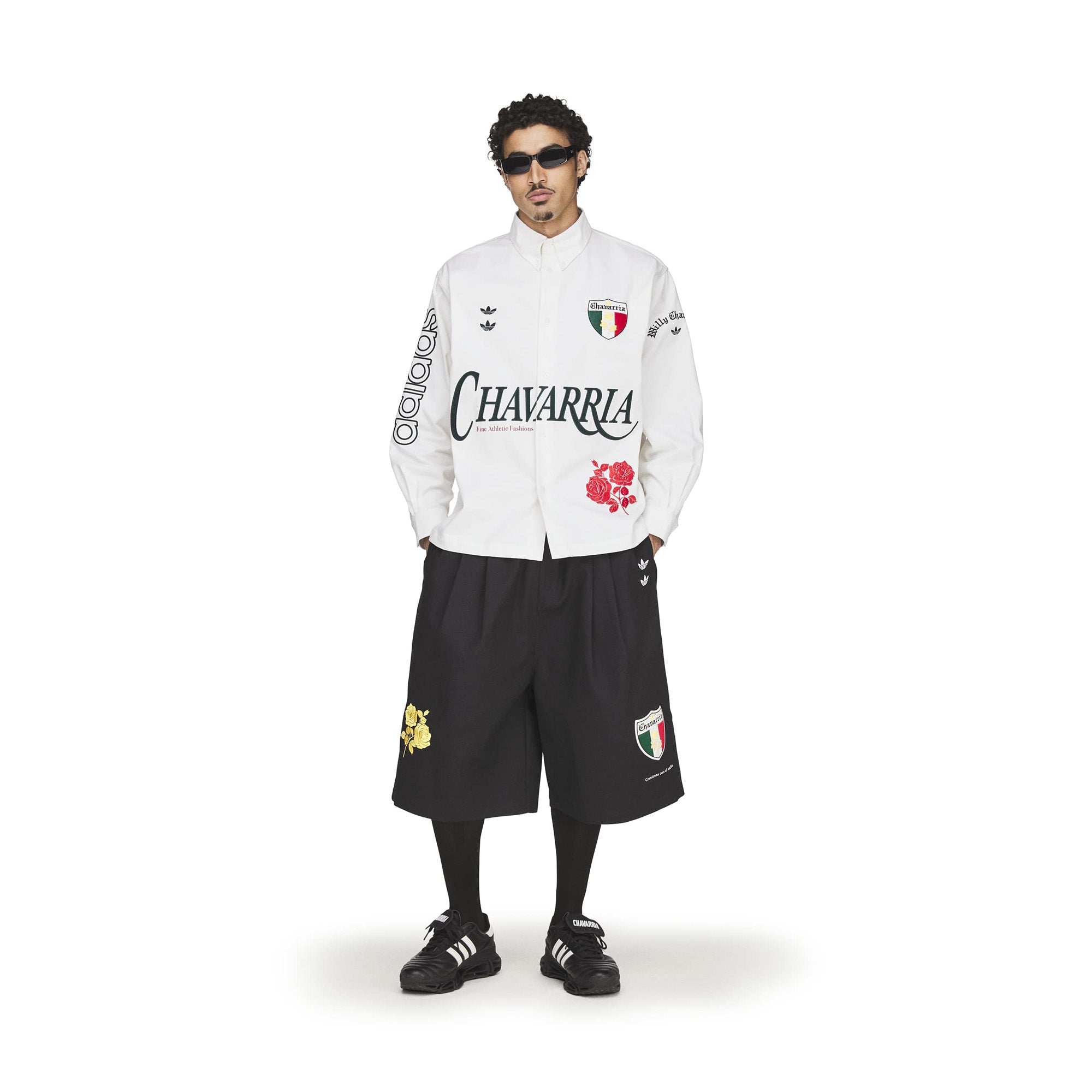 adidas x Willy Chavarria Button Up 'White'