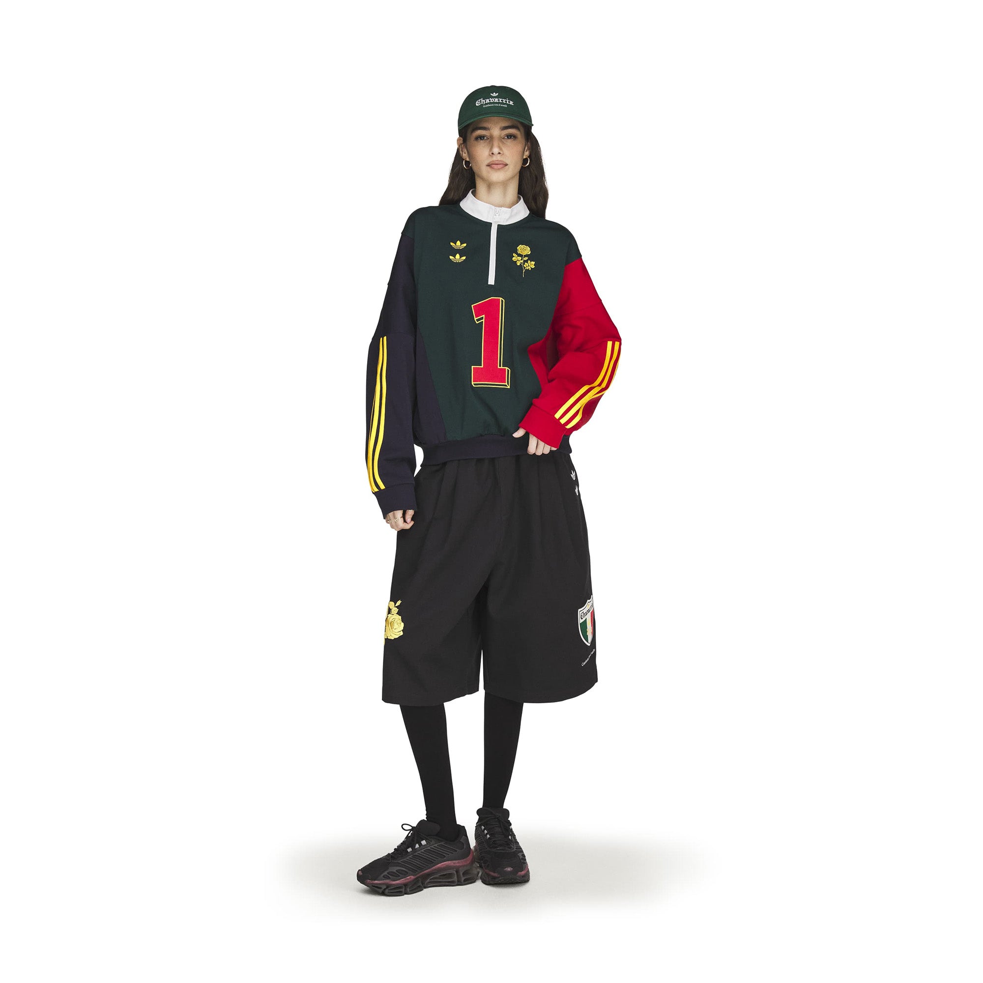 adidas x Willy Chavarria Watsonville 1/4 Zip 'Ivy'