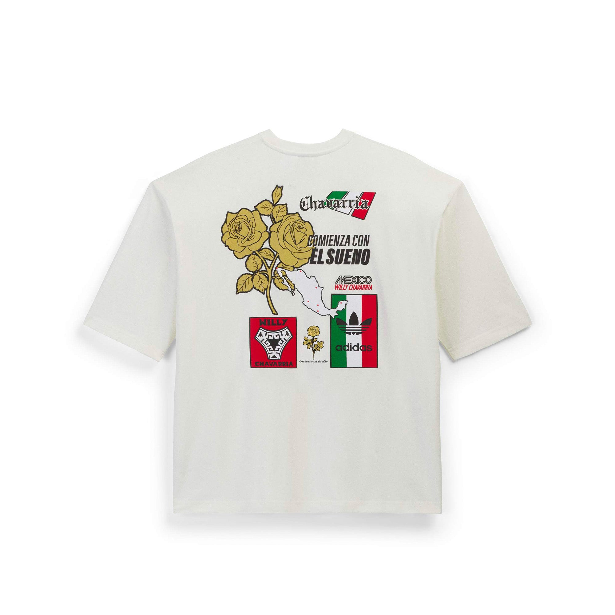 adidas x Willy Chavarria Graphic Tee 'White'