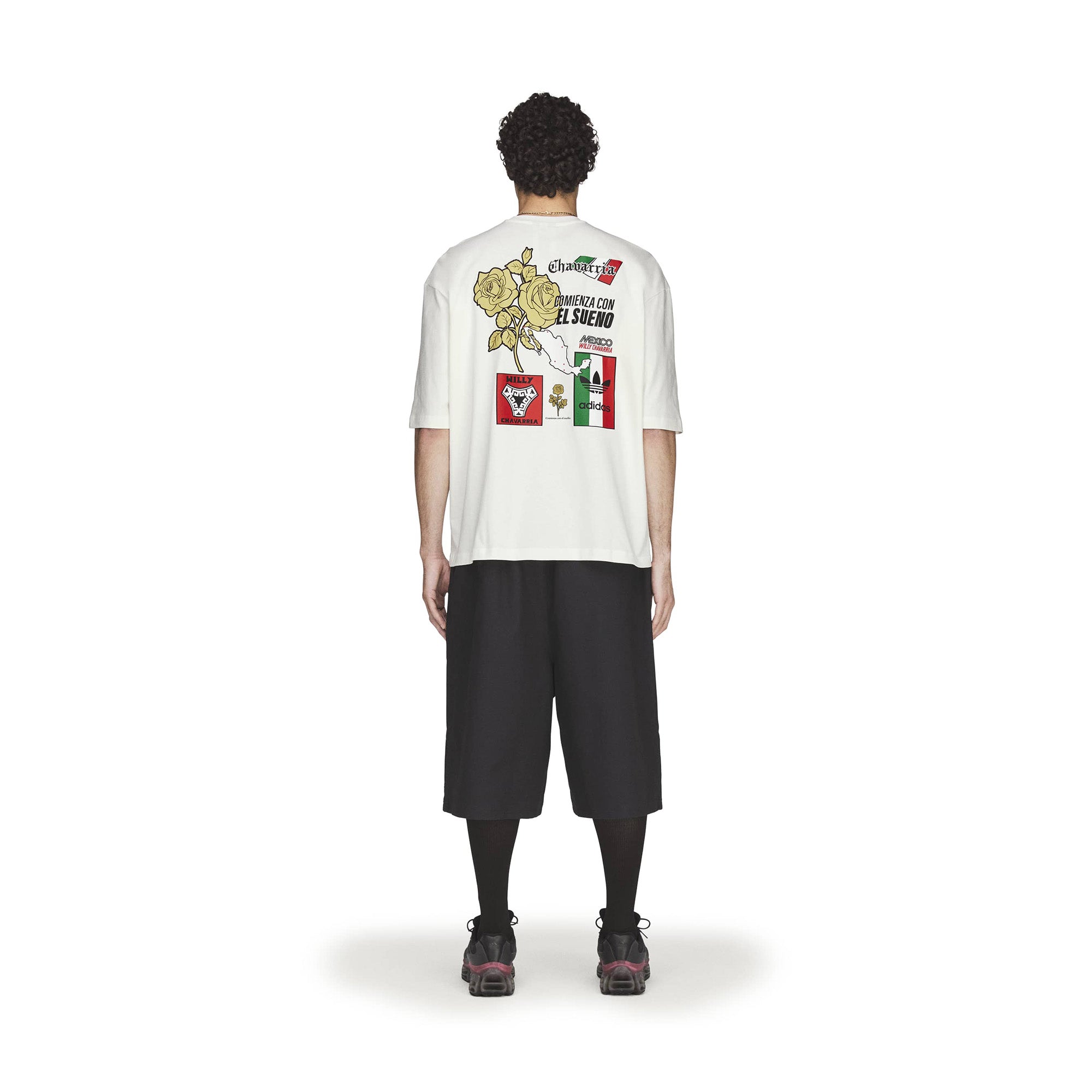 adidas x Willy Chavarria Graphic Tee 'White'