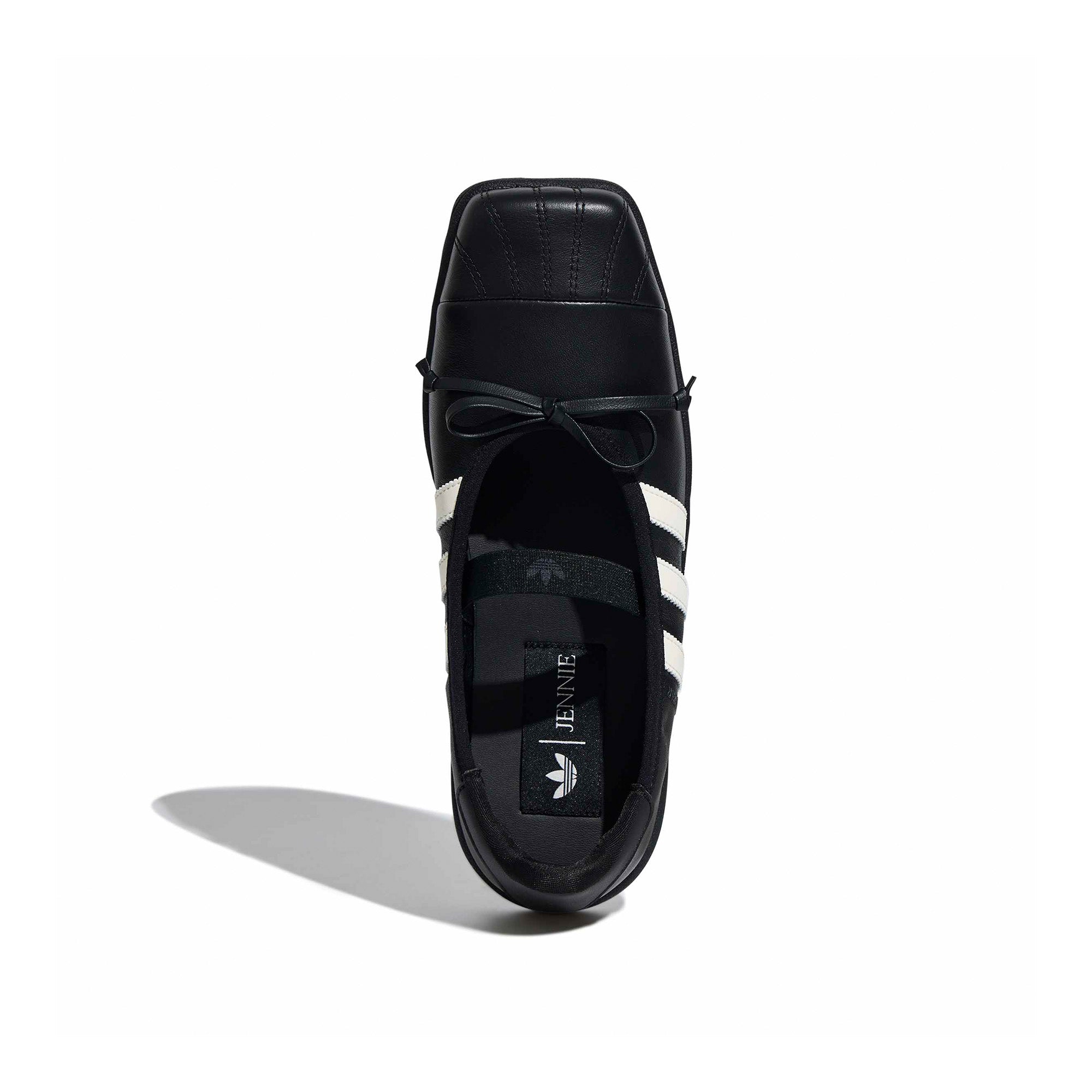 Womens adidas x JENNIE Superstar SQ Ballet 'Black/White' - ROOTED