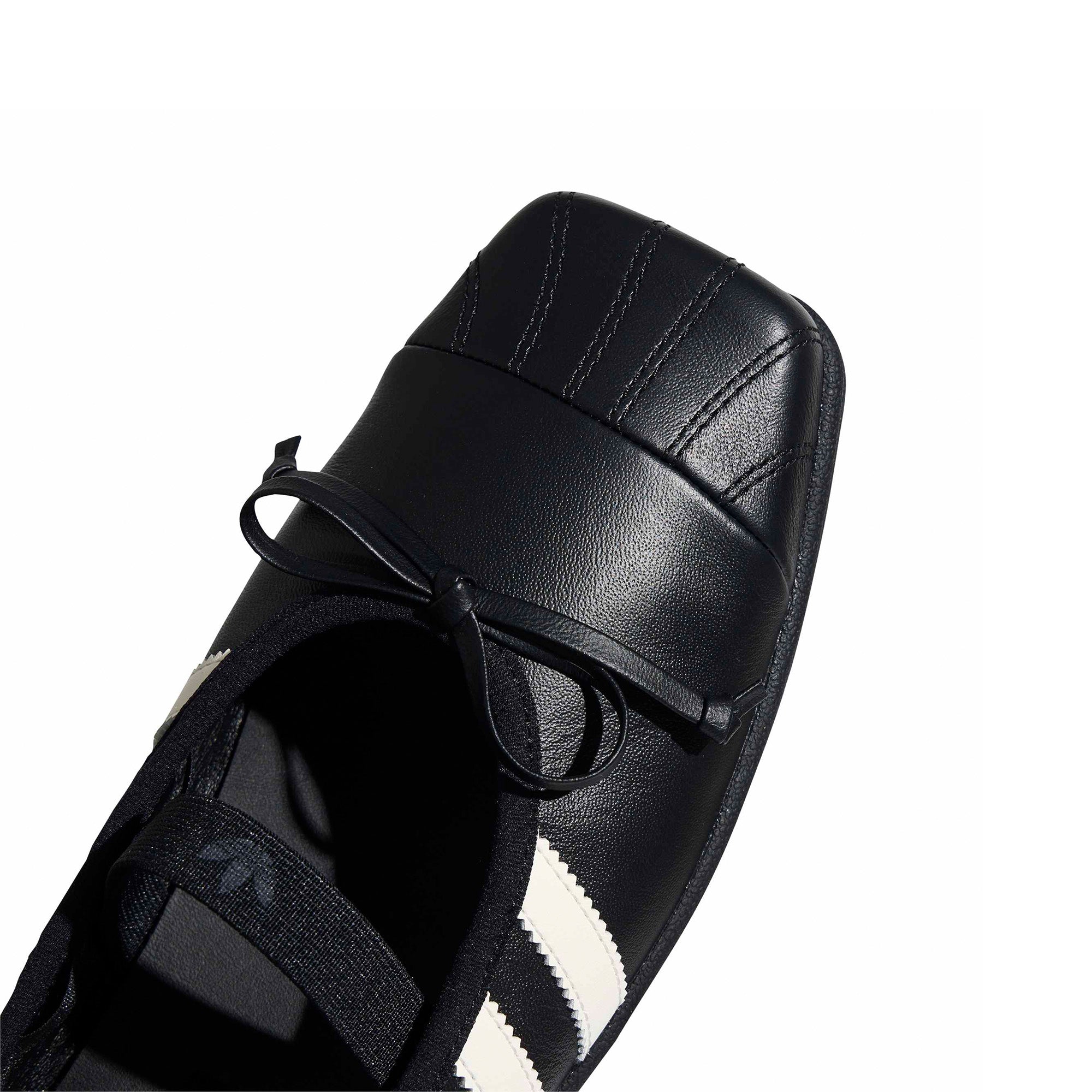 Womens adidas x JENNIE Superstar SQ Ballet 'Black/White' - ROOTED
