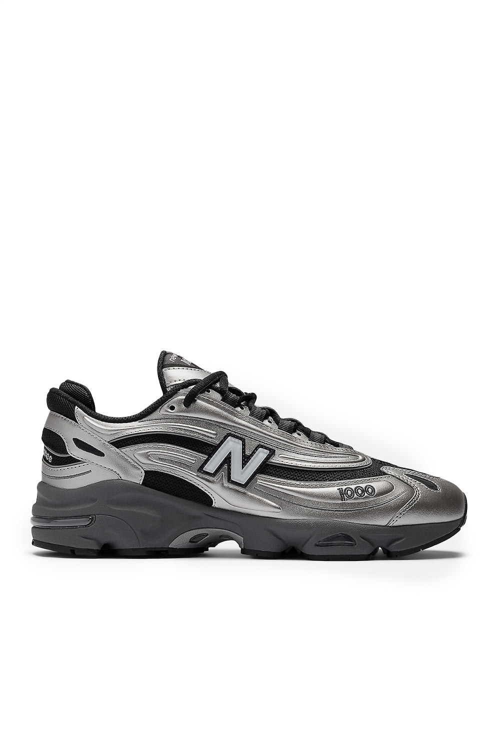 New Balance 1000 'Black/Silver Metallic' - ROOTED