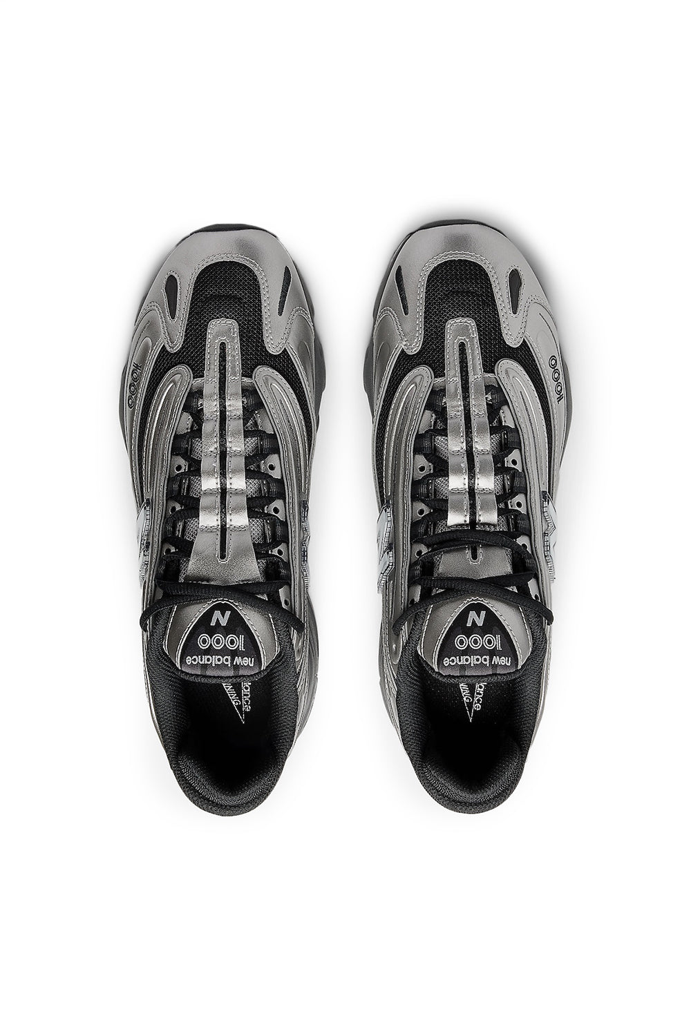 New Balance 1000 'Black/Silver Metallic' - ROOTED