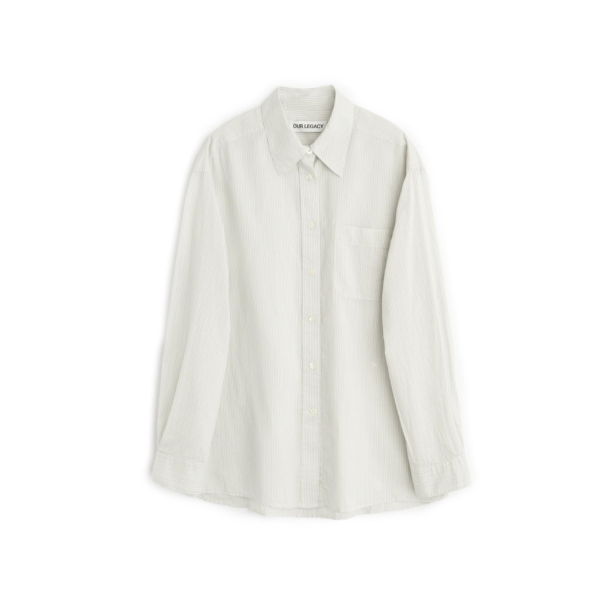 トップス OUR LEGACY 25SS ABOVE SHIRT LINEN Our Legacy Above Shirt 'Index Stripe'