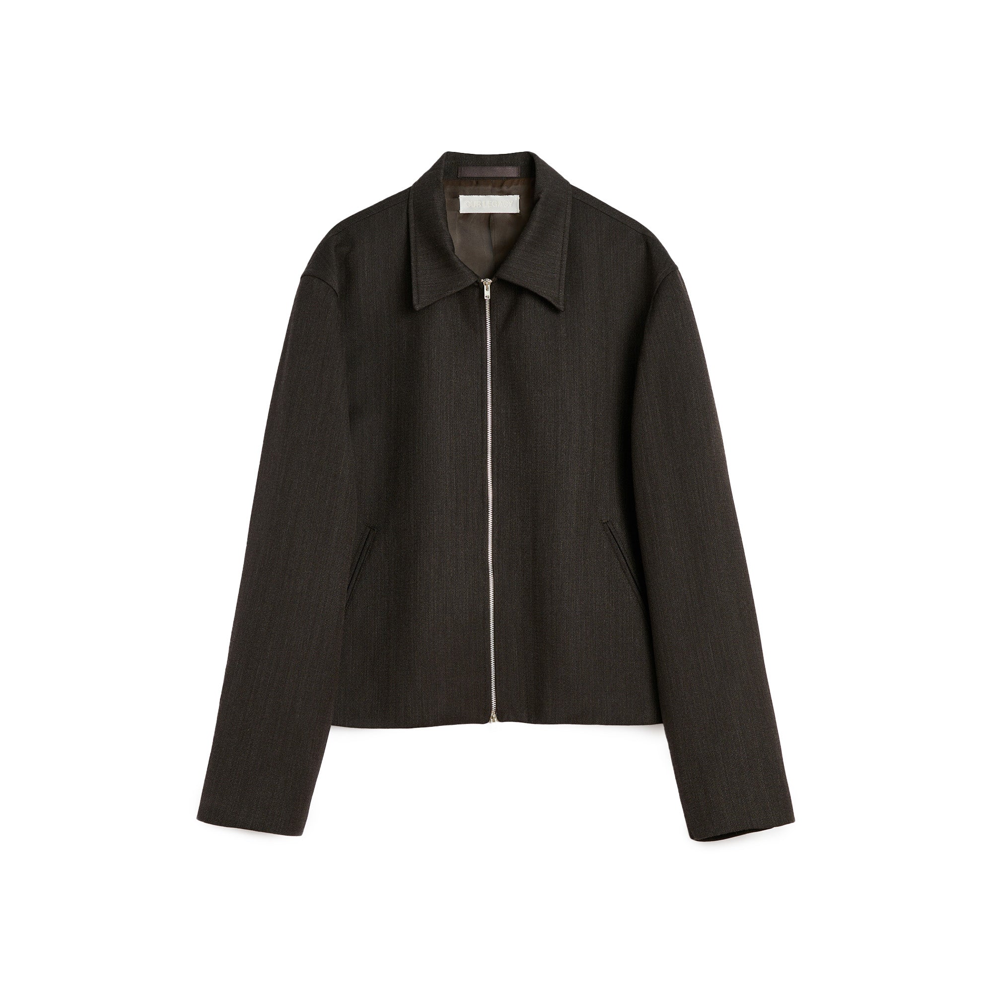 Our Legacy Chain Wool Mini Jacket 'Havana Brown' - ROOTED