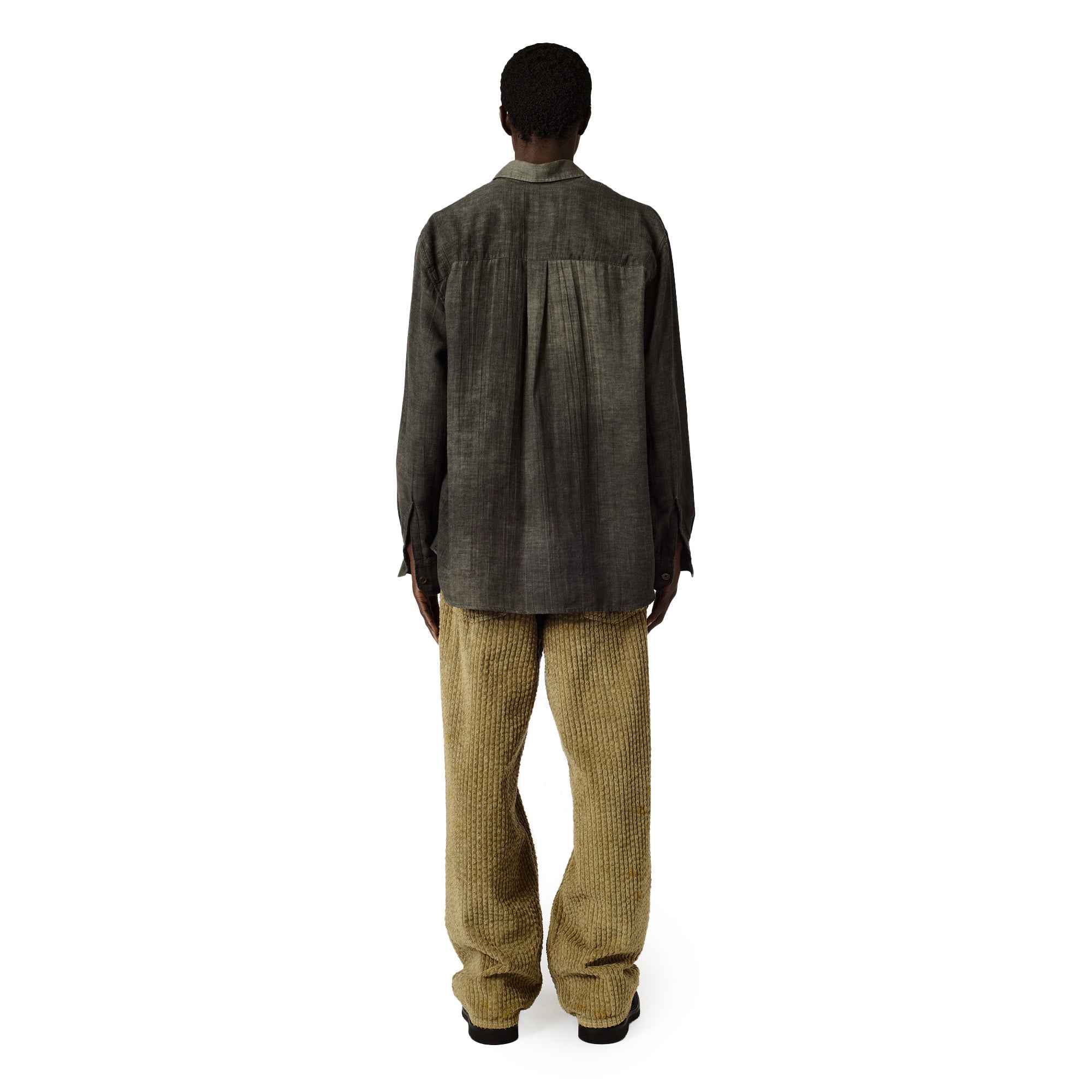 Our Legacy Sparse Cotton Above Shirt 'Dark Cloud'