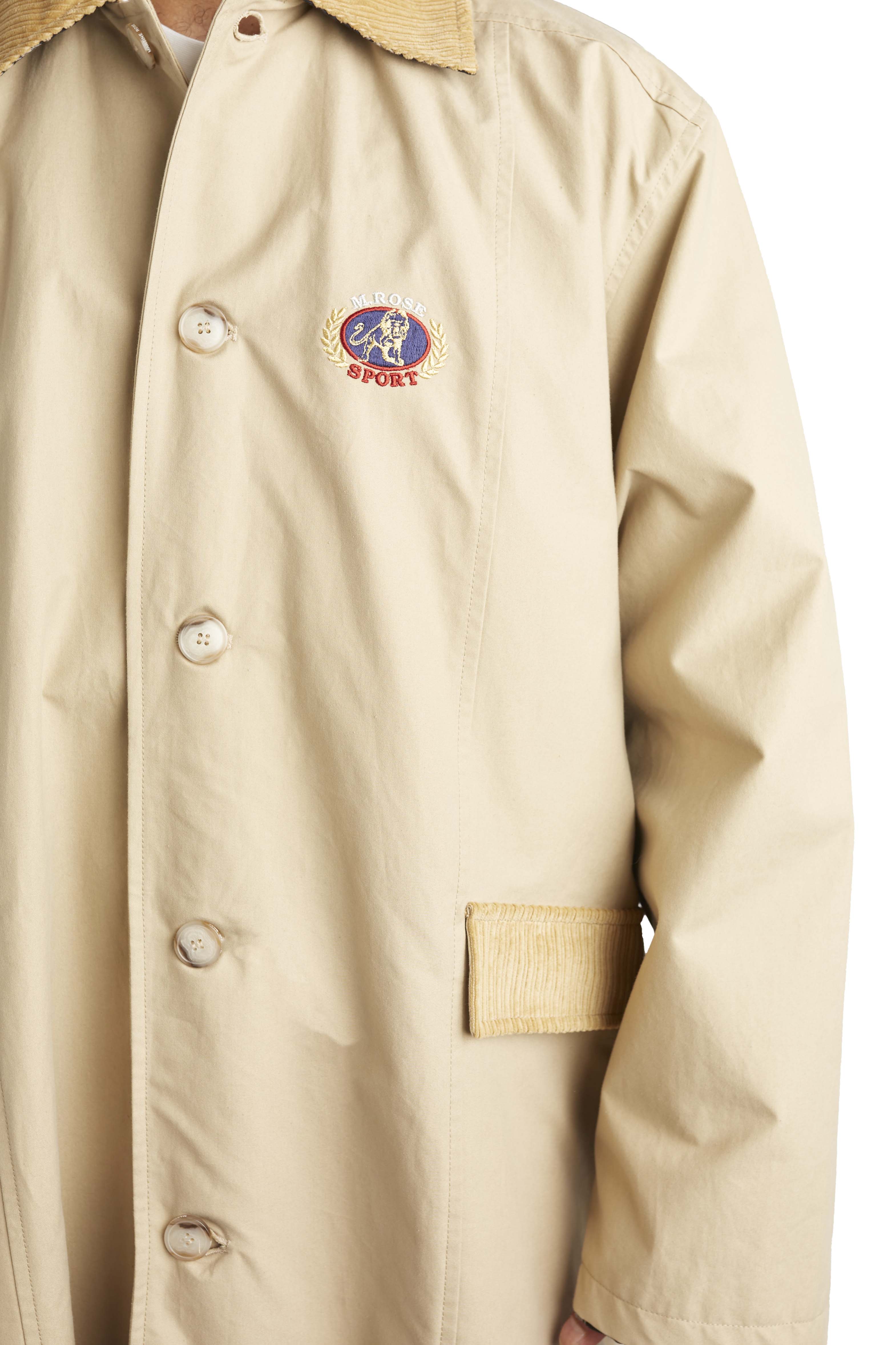 Martine Rose Mens Hanging Sports Jacket 'Beige' - ROOTED