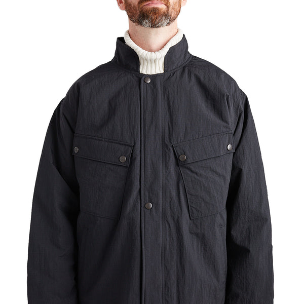 Needles C.P. Nylon Ripstop Jacket 'Black' | ROOTED