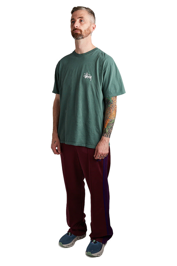 Needles Poly Smooth Track Pant 'Wine' - ROOTED