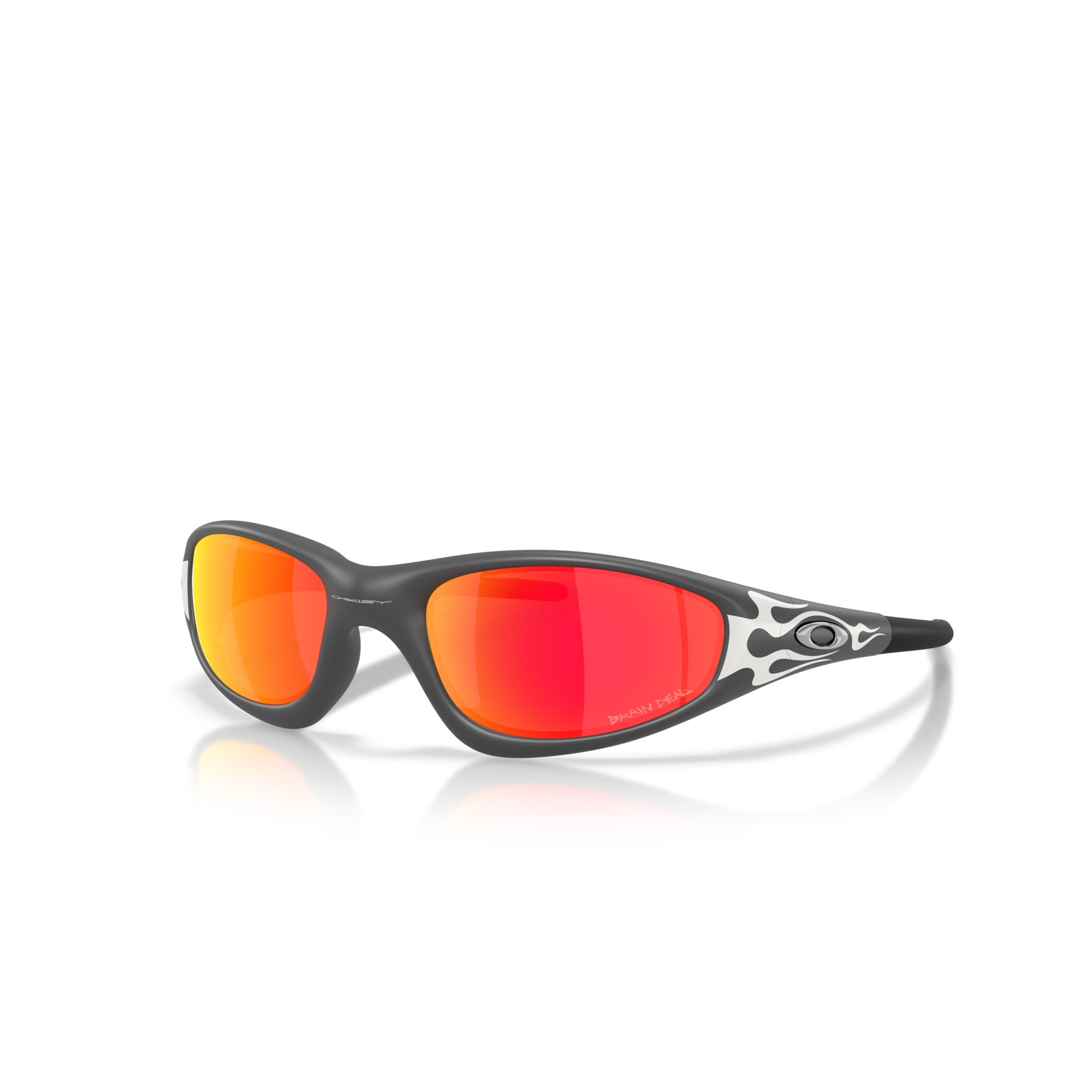 Oakley x Brain Dead Straight Jacket 99 'Matte Dark Grey w/ Prizm Ruby'