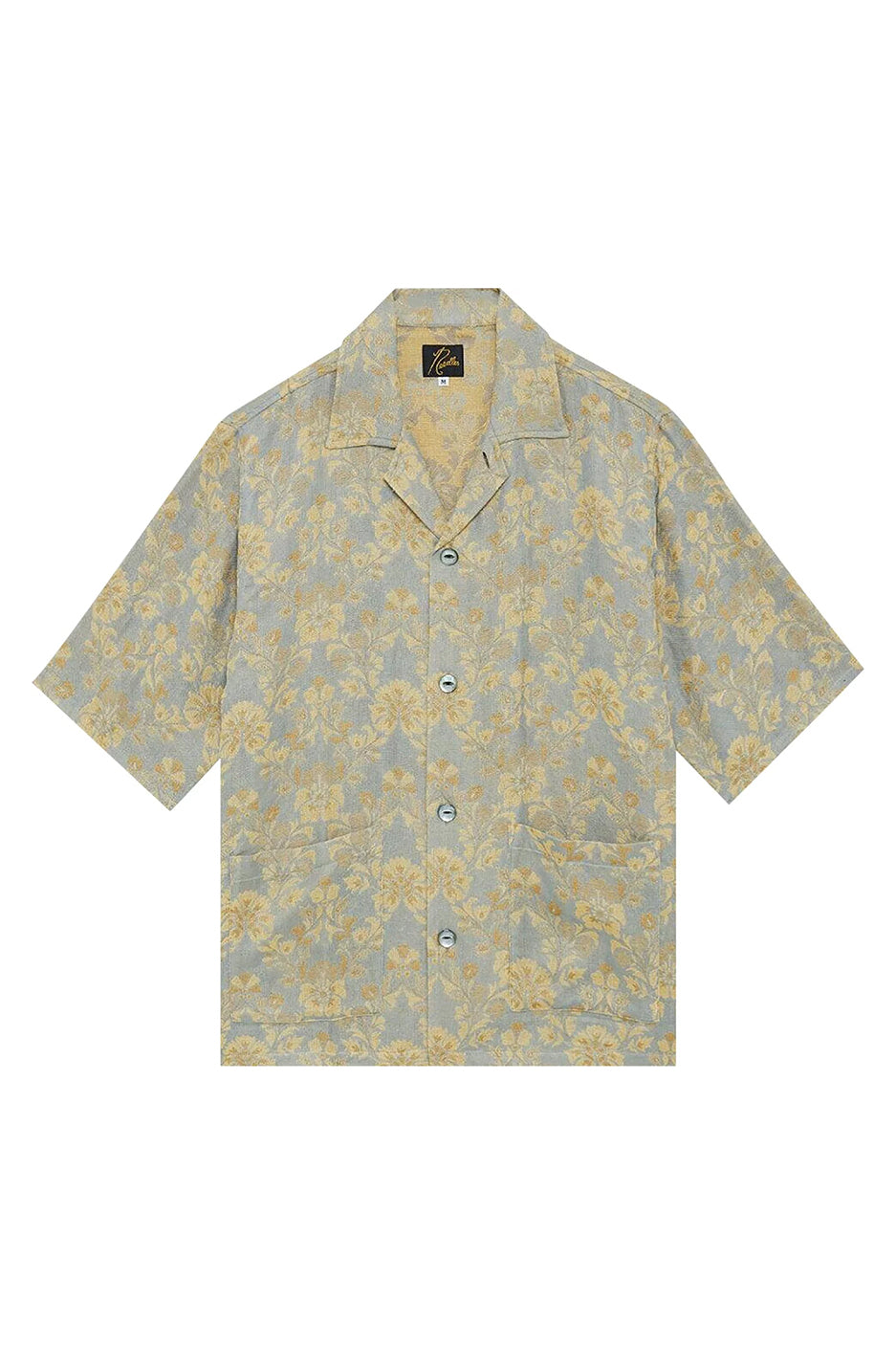 Needles Poly India Jq. Cabana Shirt 'Grey'