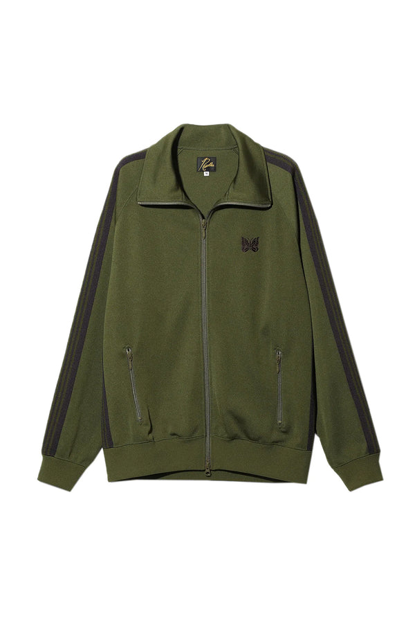 Needles Poly Smooth Track Jacket 'Olive'