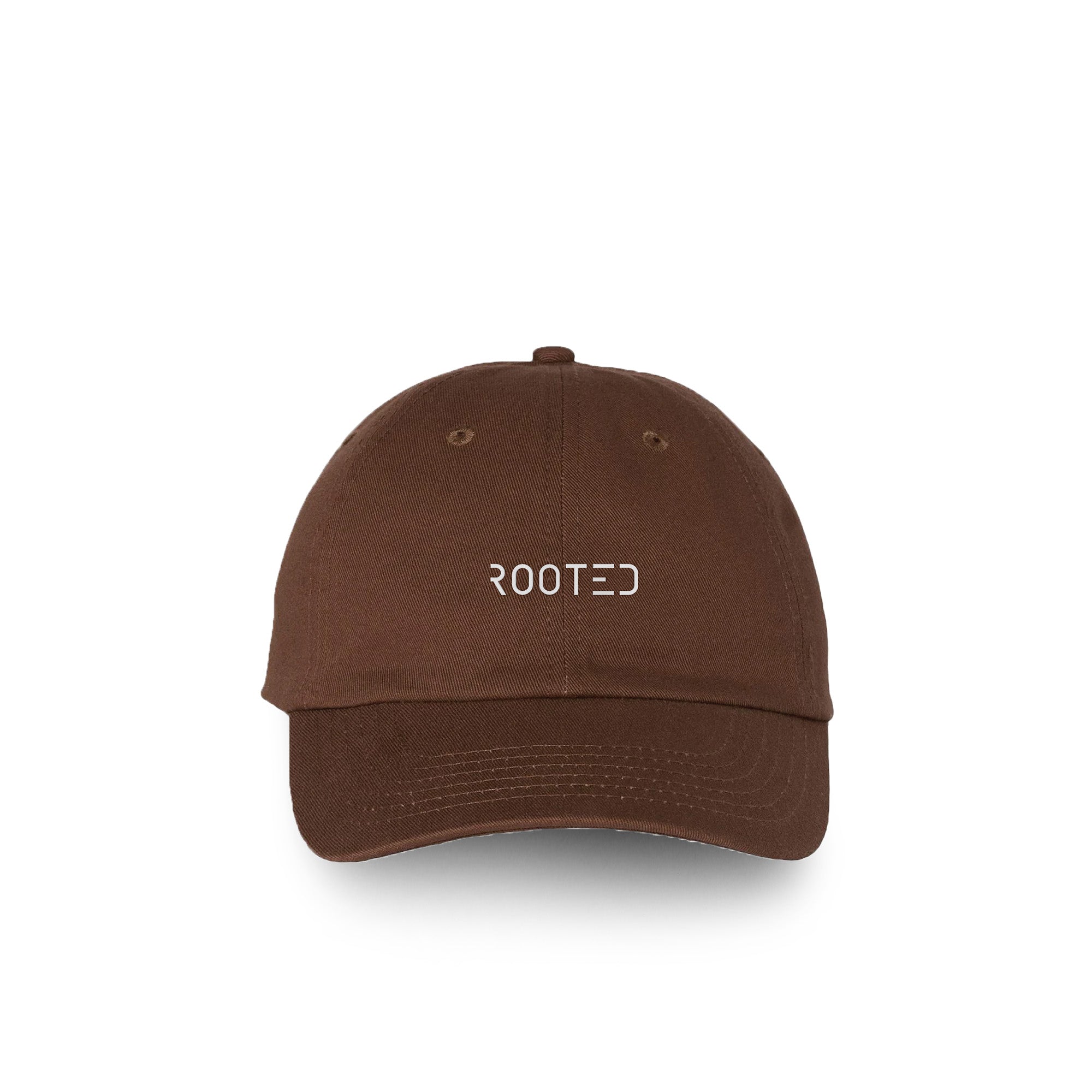 ROOTED Shop Hat 'Brown' - ROOTED