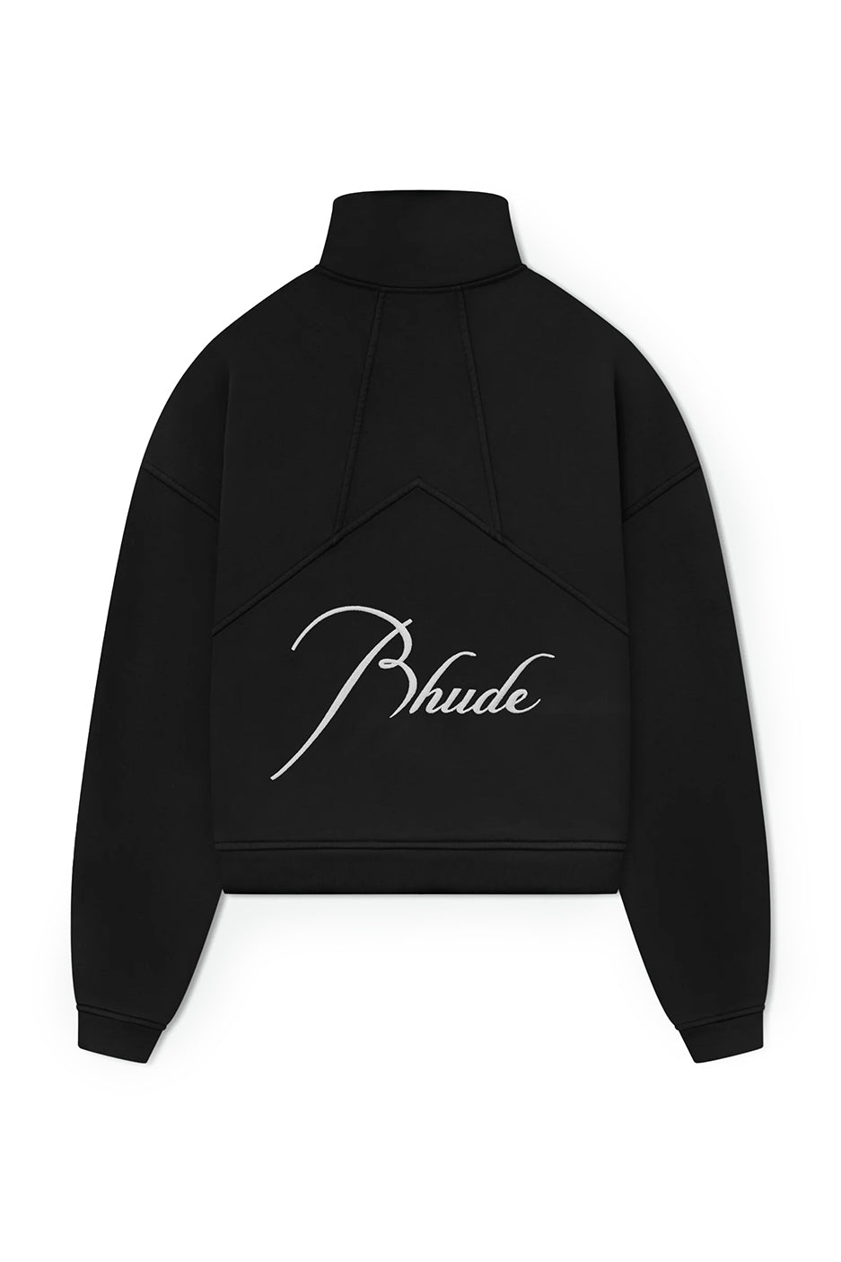 Rhude 1/4 Zip Sweatshirt 'Vintage Black'