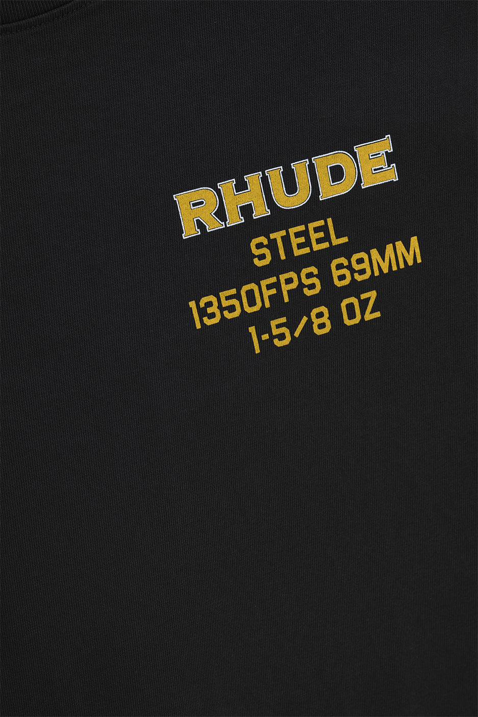 Rhude Steel LS Tee 'Black'