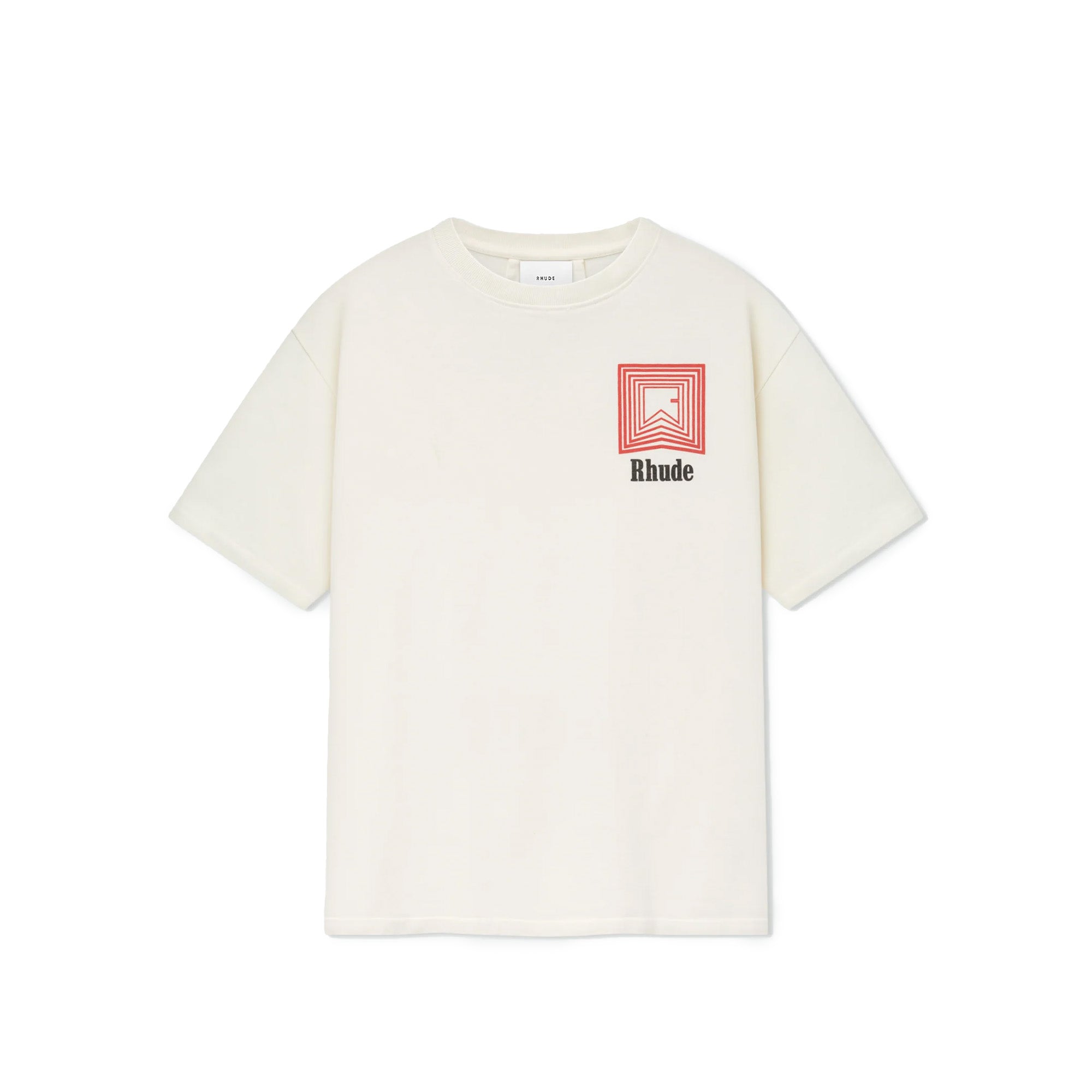 Rhude Chevron Repeat Tee 'Vintage White'