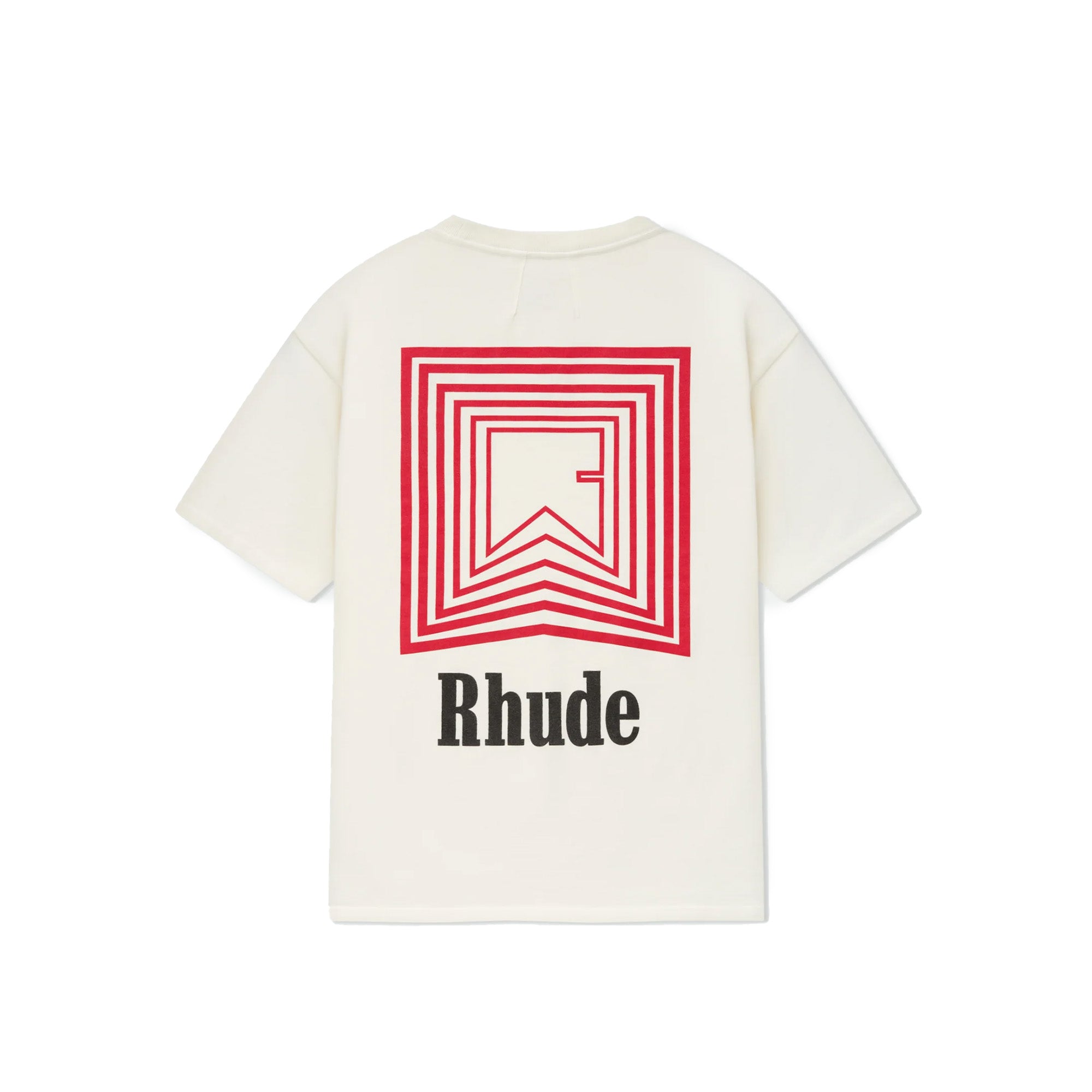 Rhude Chevron Repeat Tee 'Vintage White'