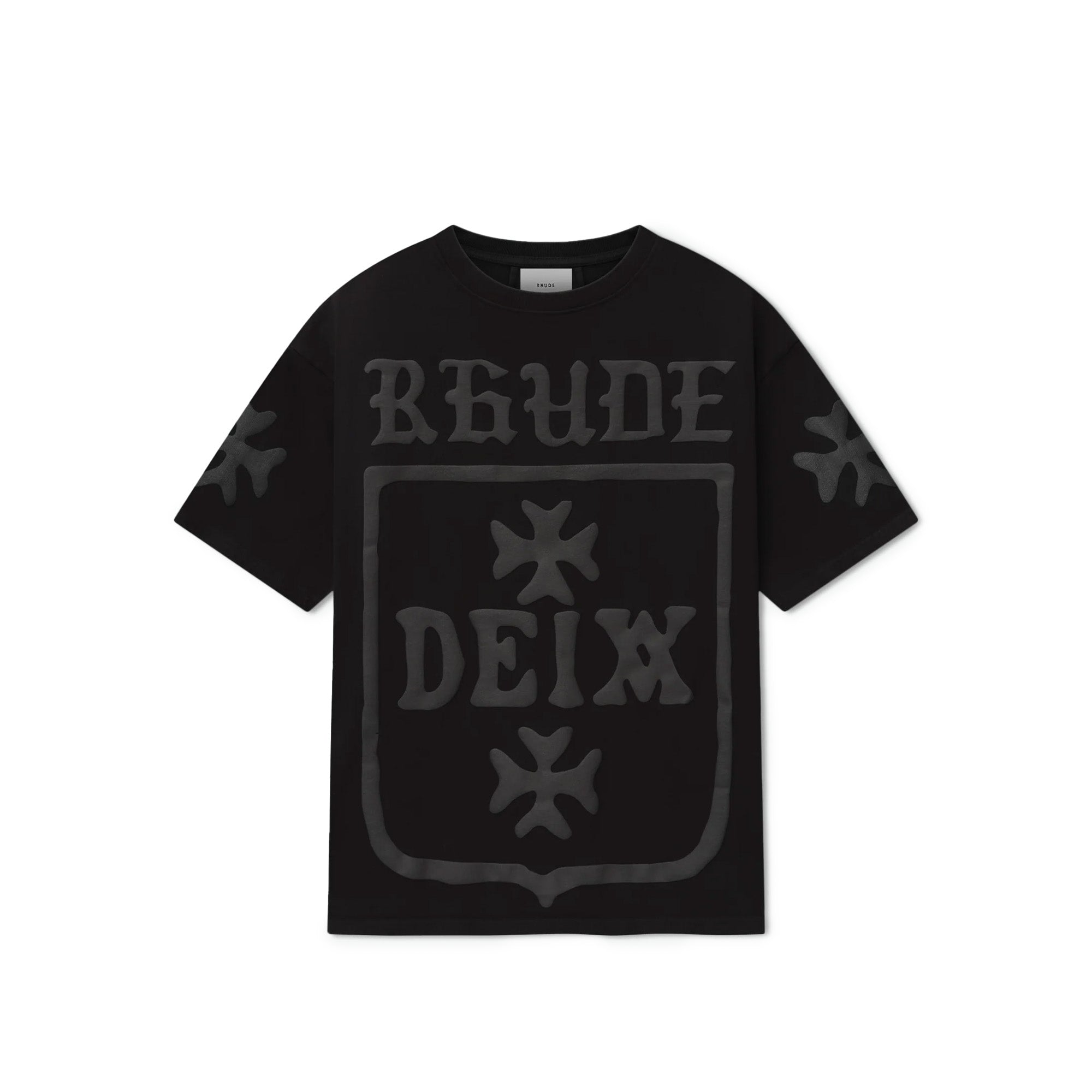 Rhude Deix Shield Tee 'Black'