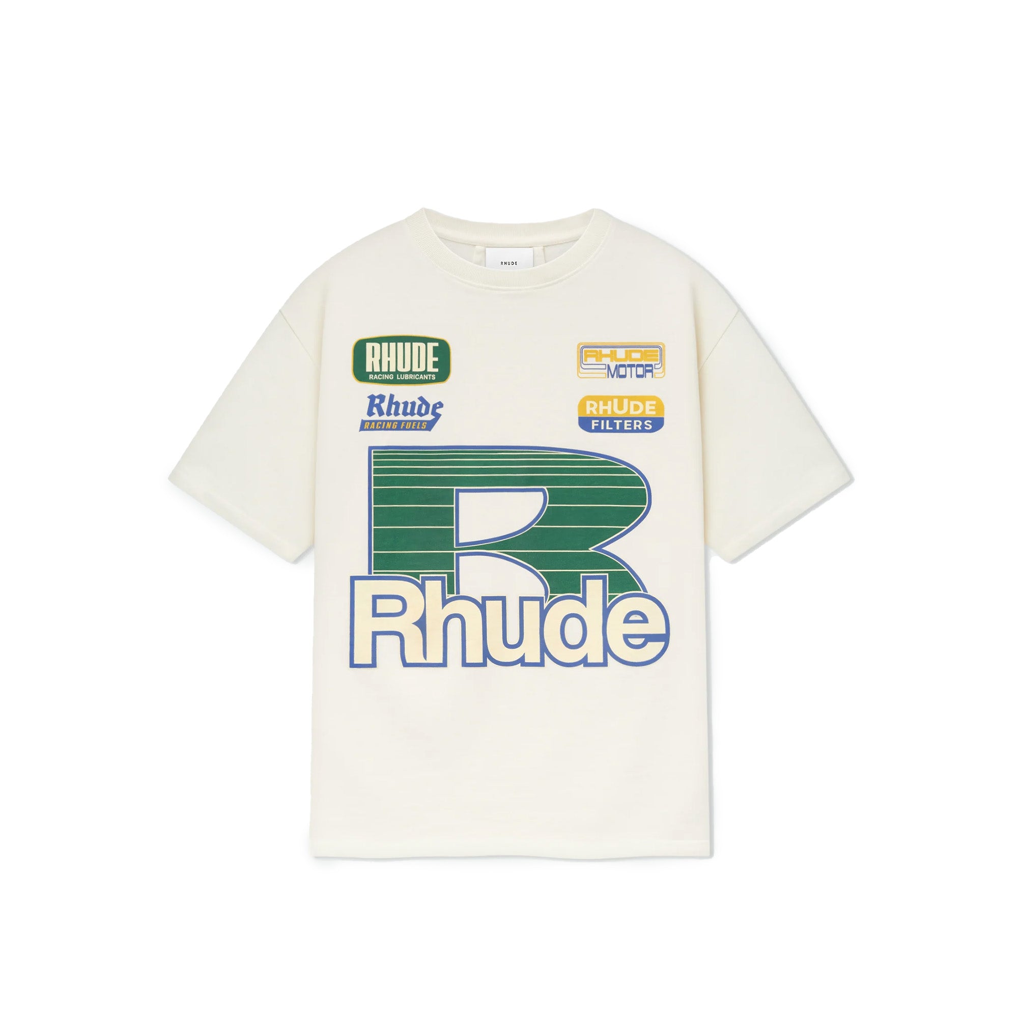 Rhude Roadway Racing Tee 'Vintage White'