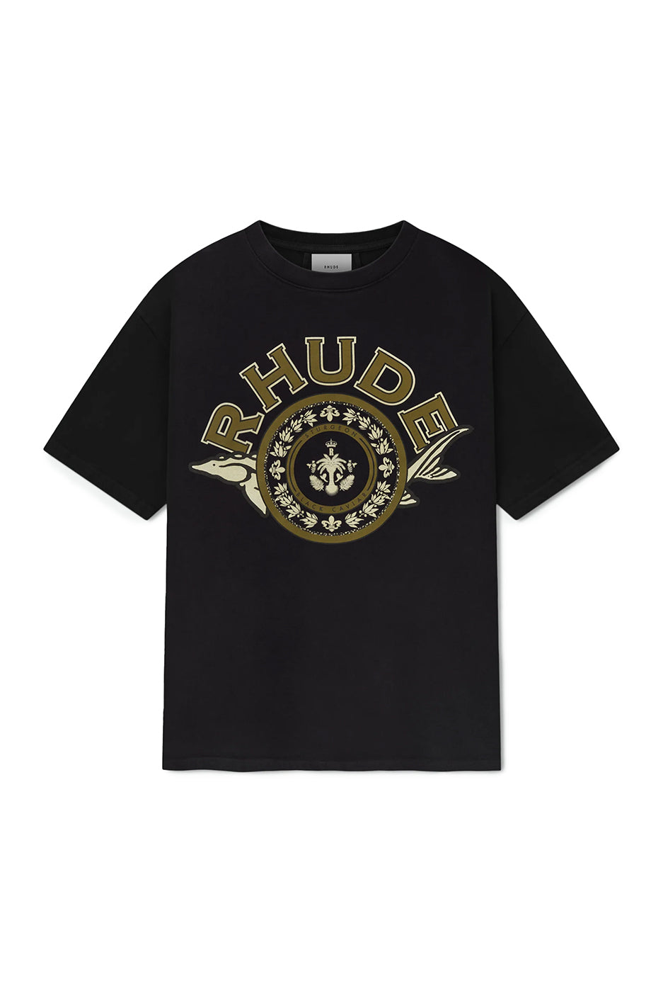 RHUDE Black Caviar Tee 'Vintage Black'