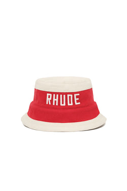 Rhude East Hampton Bucket Hat 'Red'