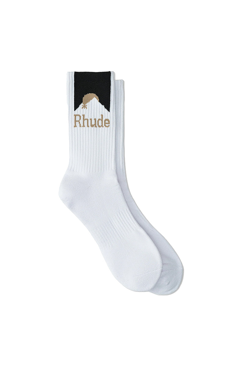 Rhude Moonlight Sock 'White'