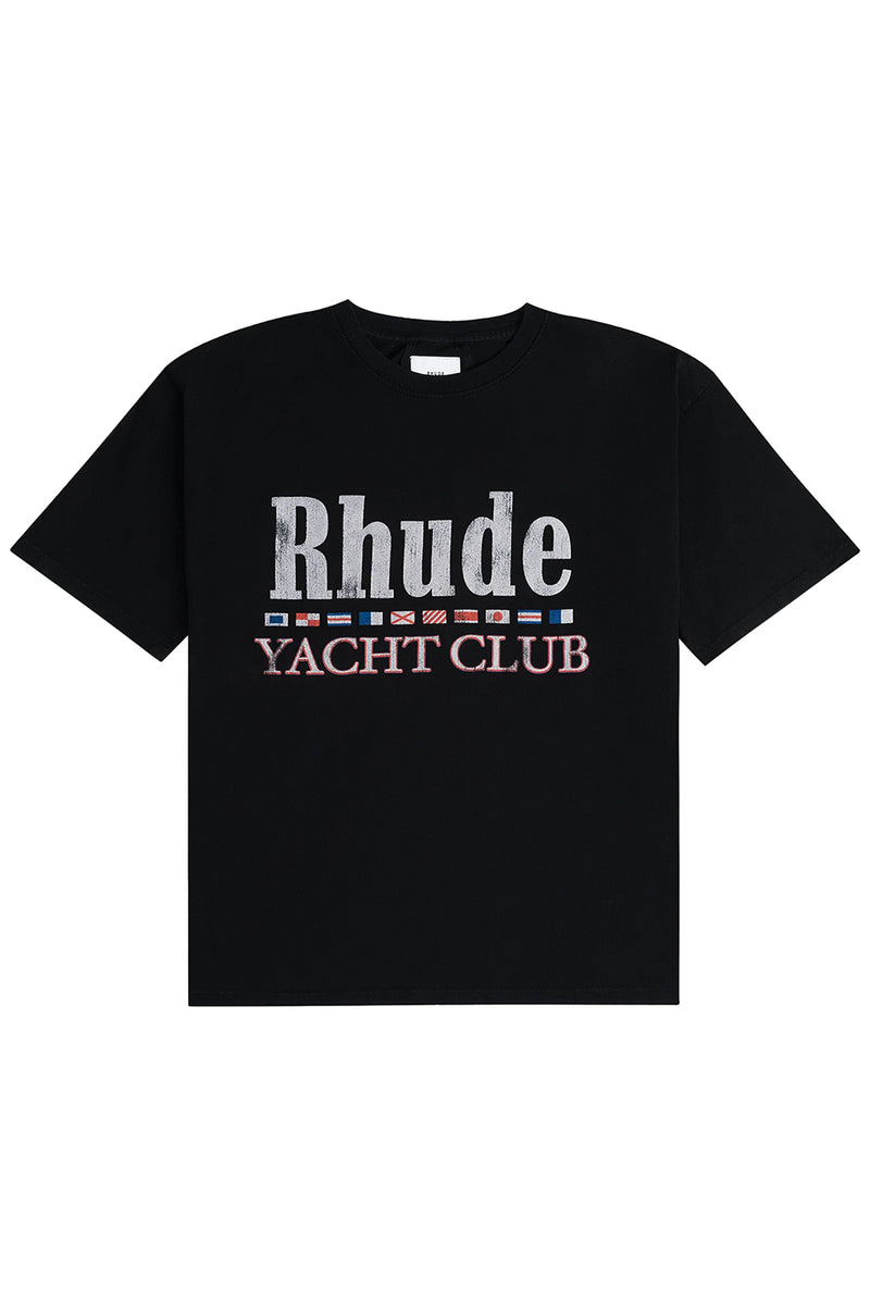 Rhude Flag Tee 'Vintage Black'