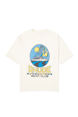 Rhude Yacht Club Tee 'Vintage White'