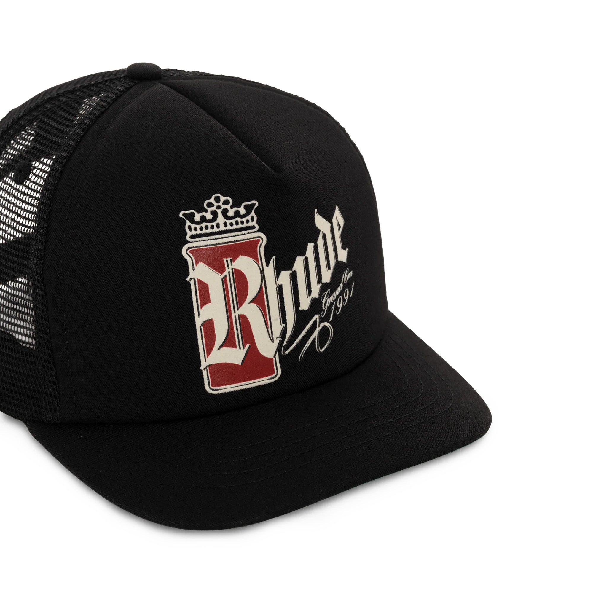 Rhude Fumar 91 Hat 'Black' - ROOTED