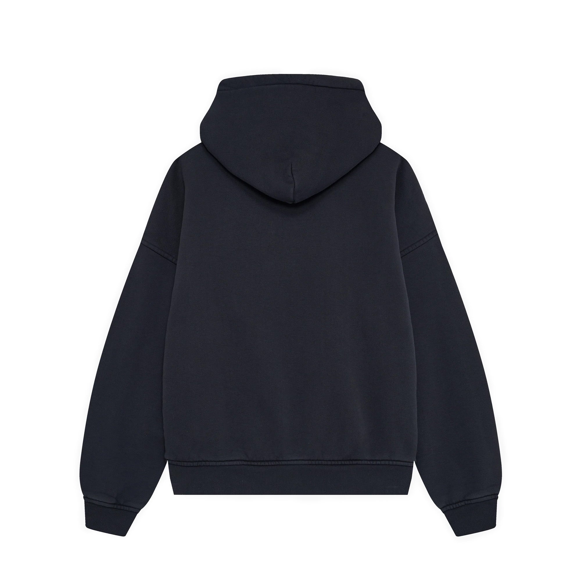 Rhude Eagle Pass Zip Hoodie 'Vintage Black' - ROOTED
