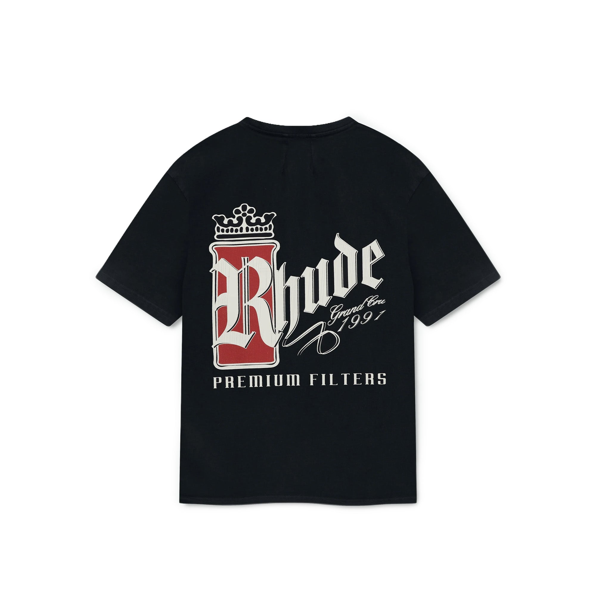 Rhude Fumar 91 Tee 'Vintage Black' - ROOTED