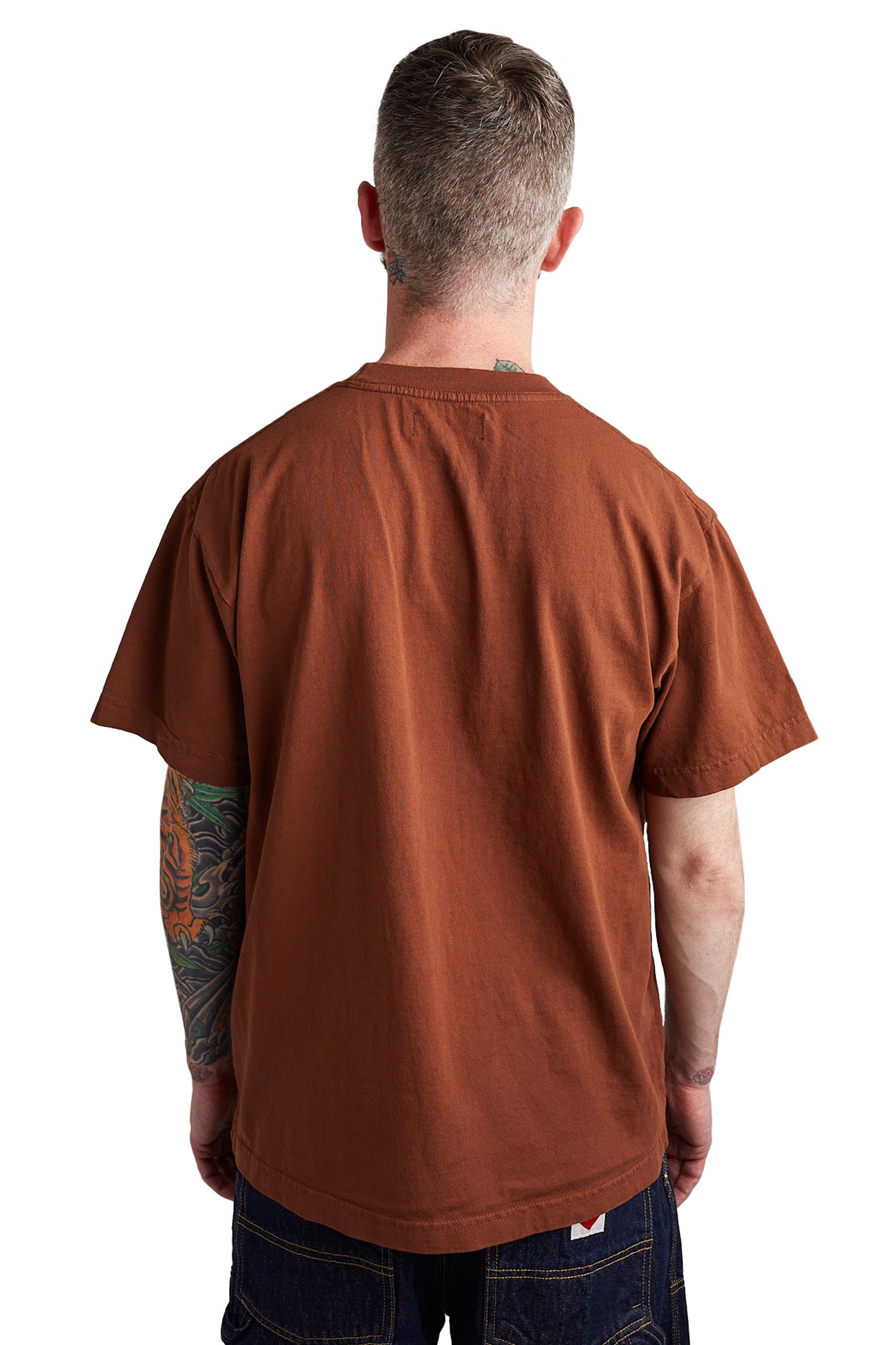 ROOTED Shop Tee 'Brown' - ROOTED