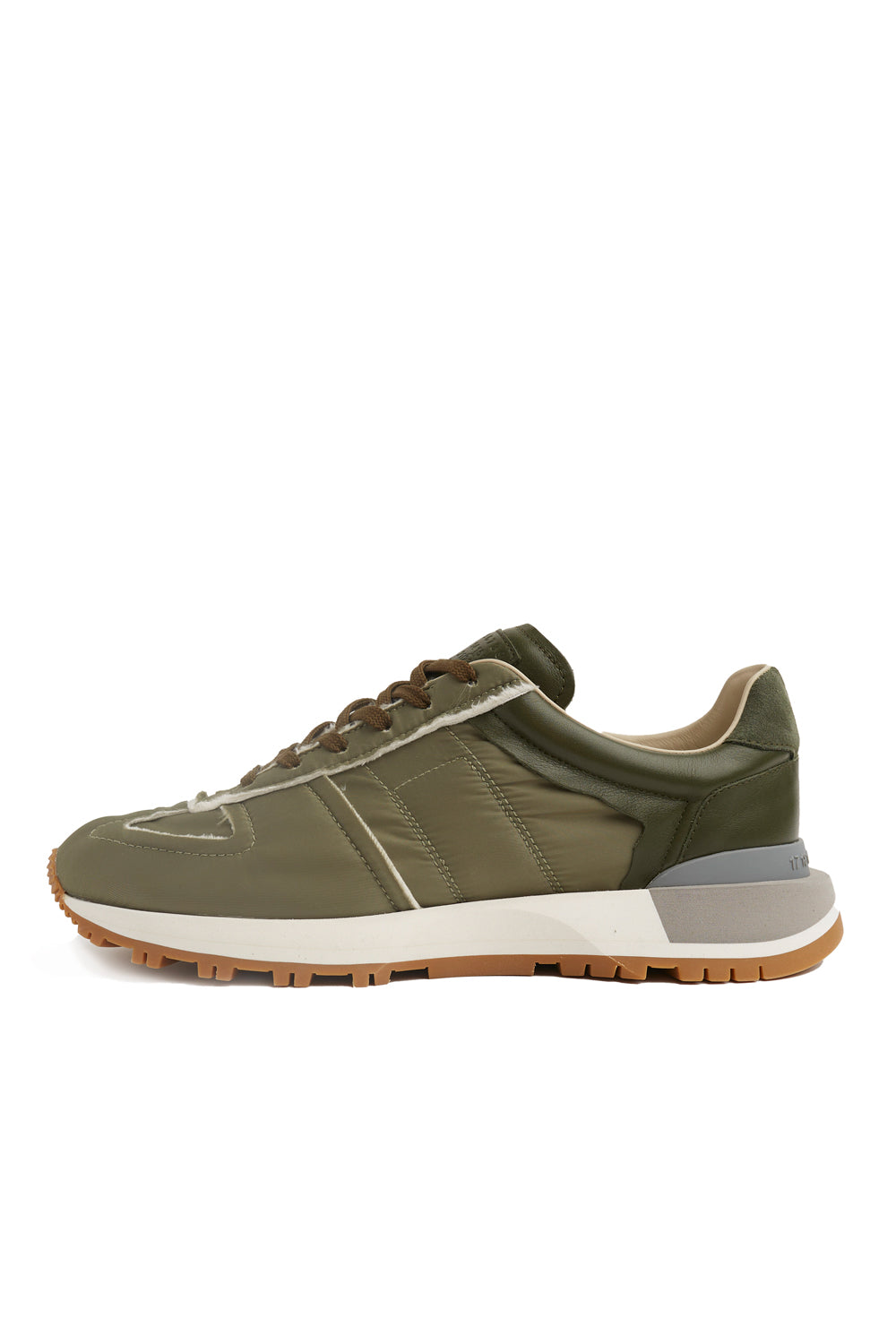 Maison Margiela 50/50 Runner Sneaker 'Olive' - ROOTED