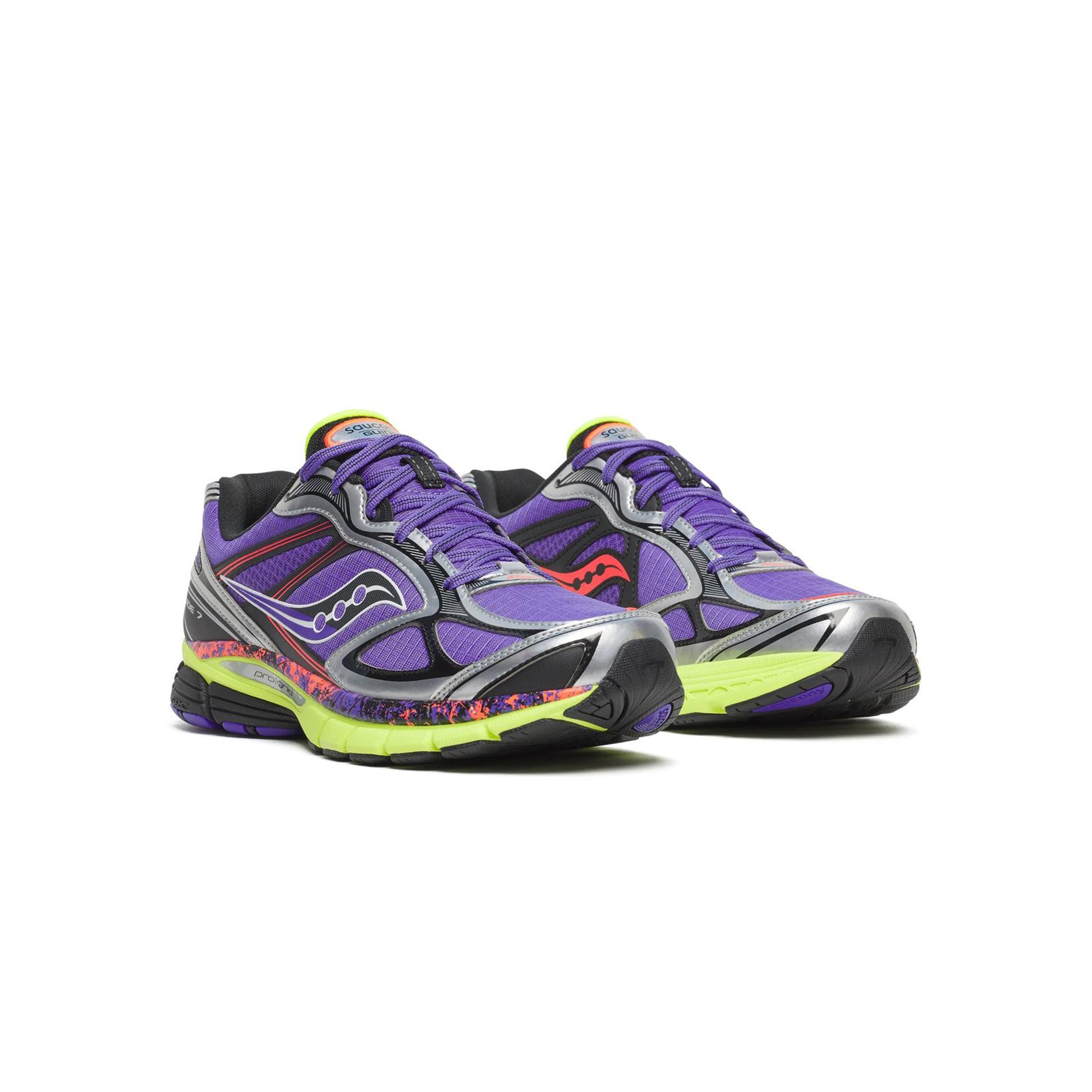 Saucony Progrid Guide 7 'Purple/Citron' - ROOTED