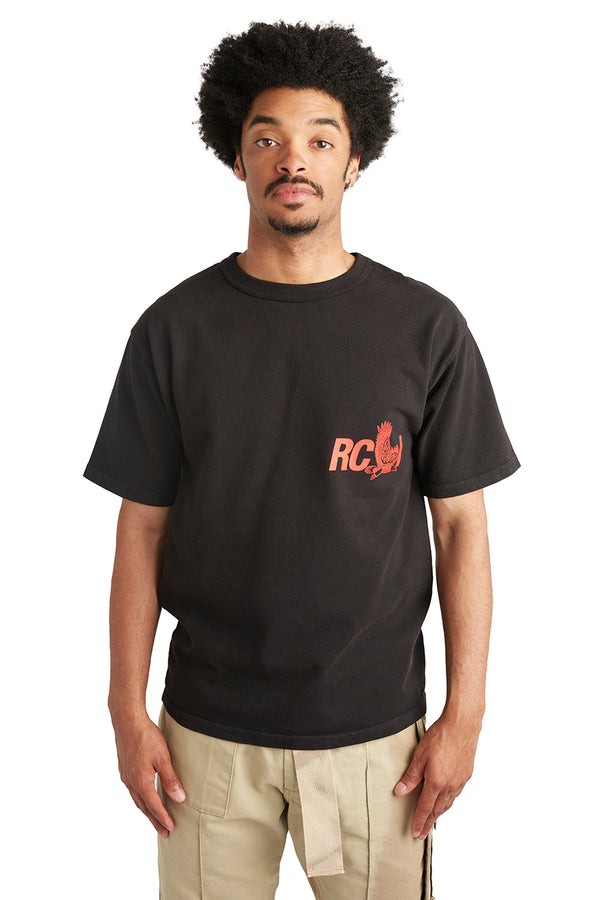 Reese Cooper Mens Eagle Tee 'Black' - ROOTED