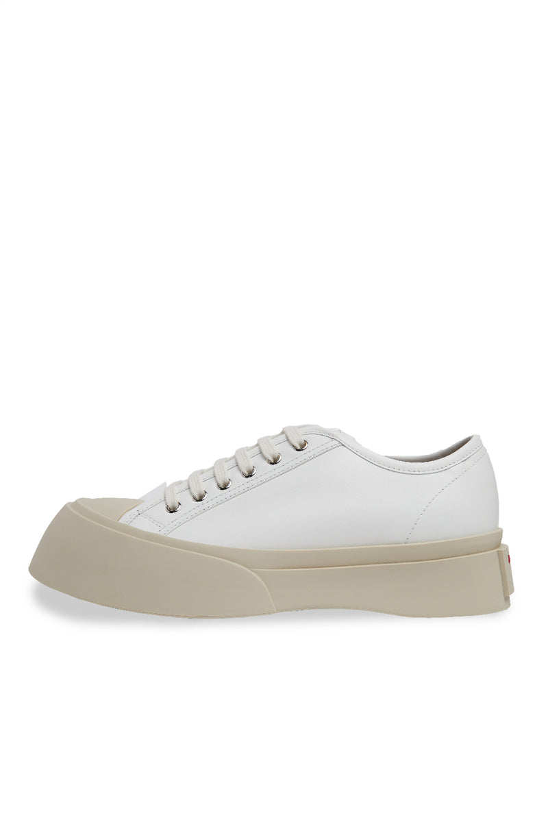 Marni Nappa Leather Pablo Sneaker 'Lily White' - ROOTED