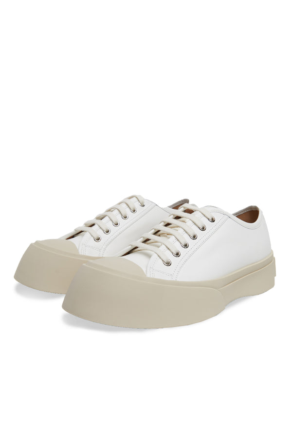Marni Nappa Leather Pablo Sneaker 'Lily White' - ROOTED