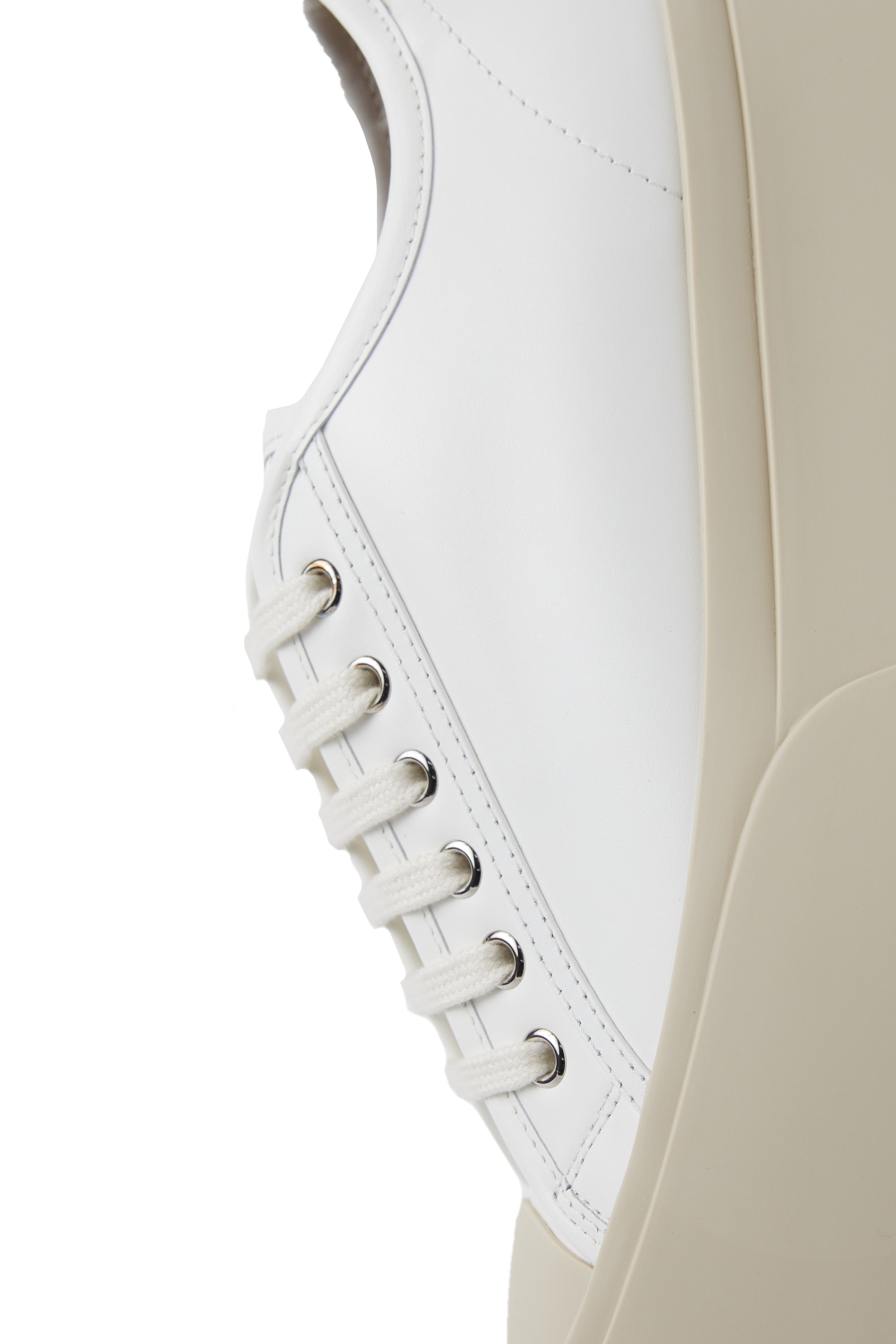 Marni Nappa Leather Pablo Sneaker 'Lily White' - ROOTED