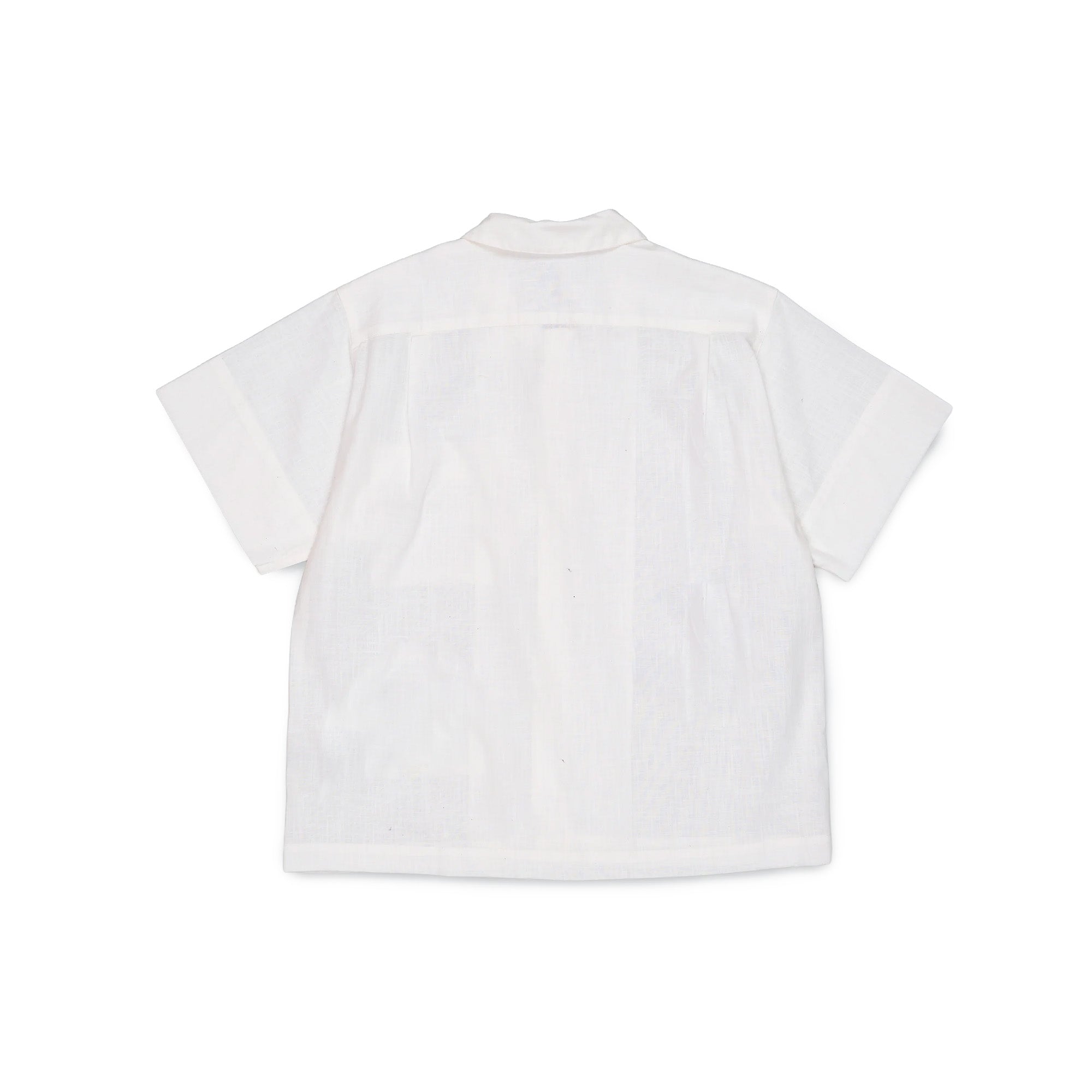 Story Mfg Patch Uniform Shirt 'Ecru' - ROOTED