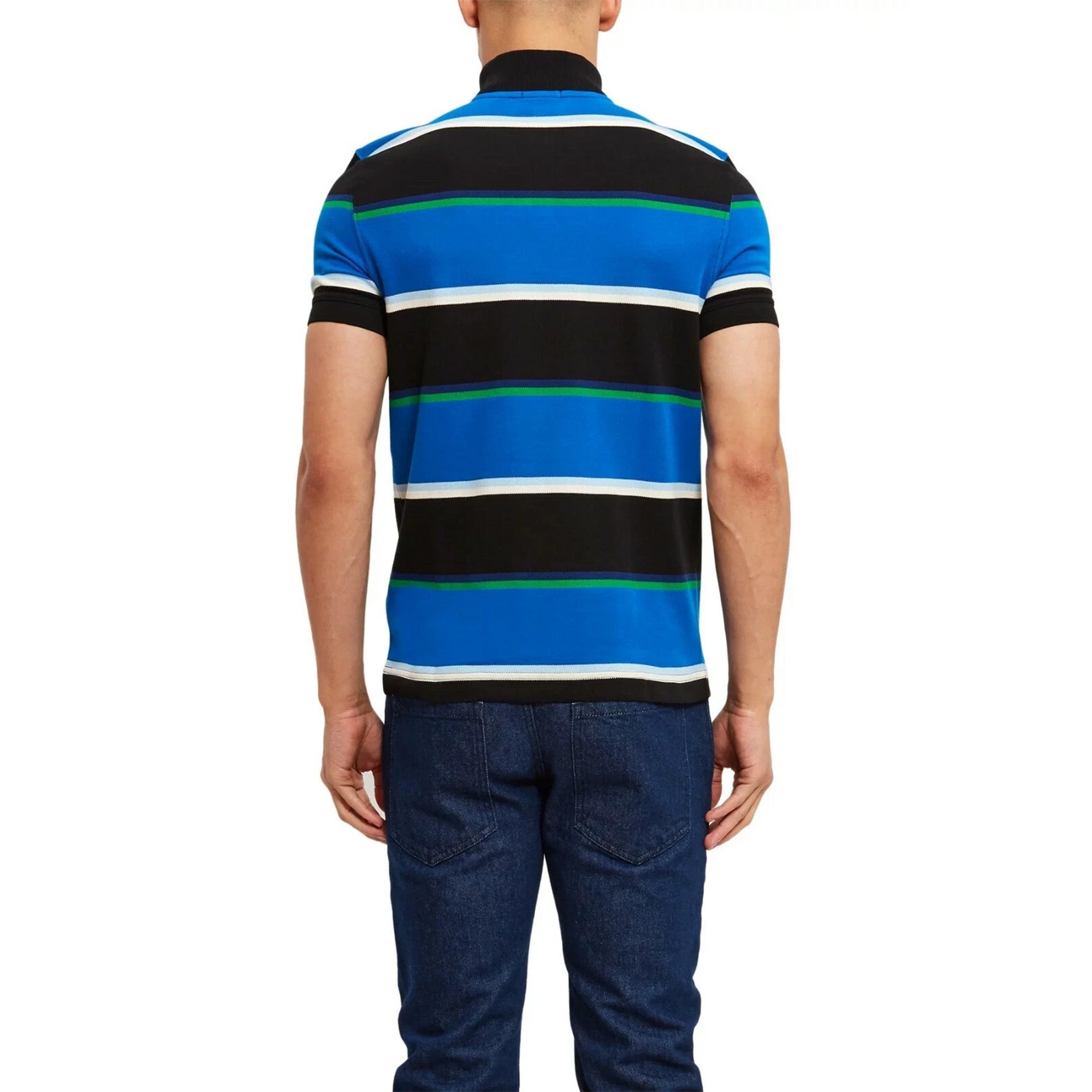 Lacoste x Opening Ceremony Striped T-Shirt 'Black/Multi'