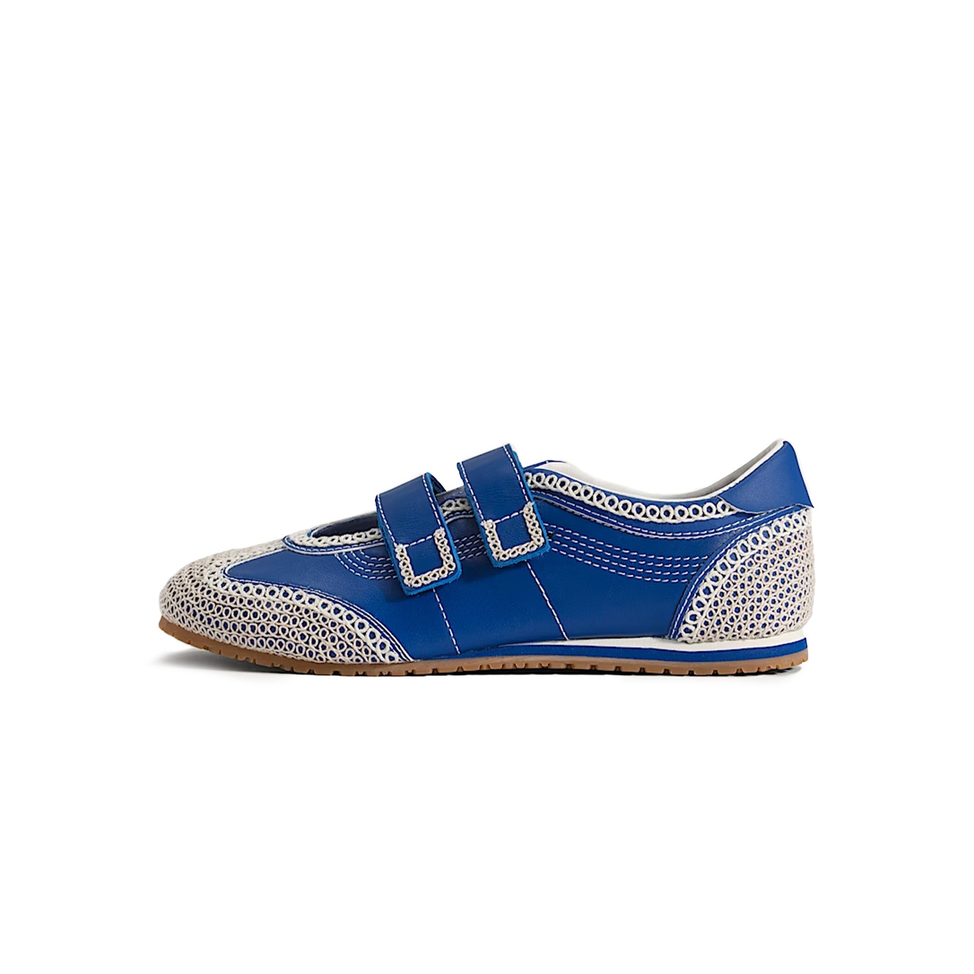 Womens Vans OTW FU LX Mary Jane Slip 'Embroidered Blue/Marshmallow' - ROOTED