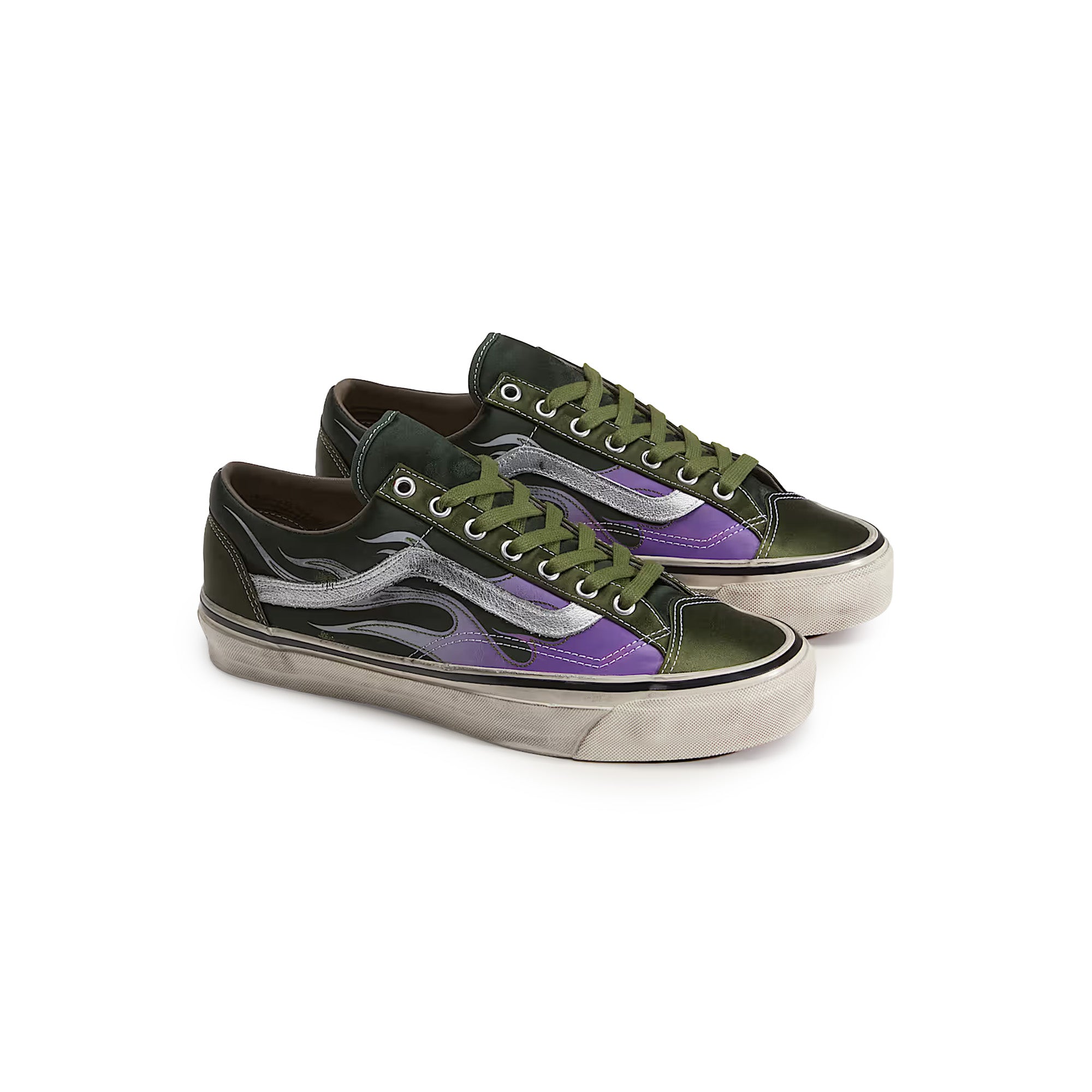 Vans OTW LX Old Skool 36 Archive Flame 'Green' - ROOTED