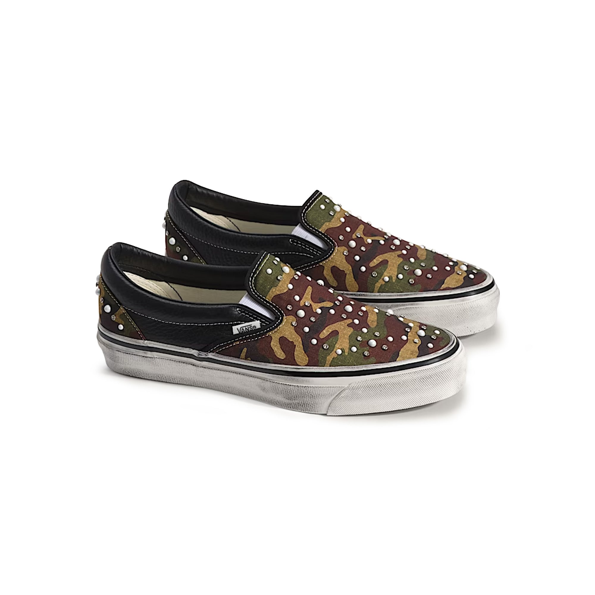 Vans LX Classic Slip-On 98 'Pearlized Camo/Black' - ROOTED