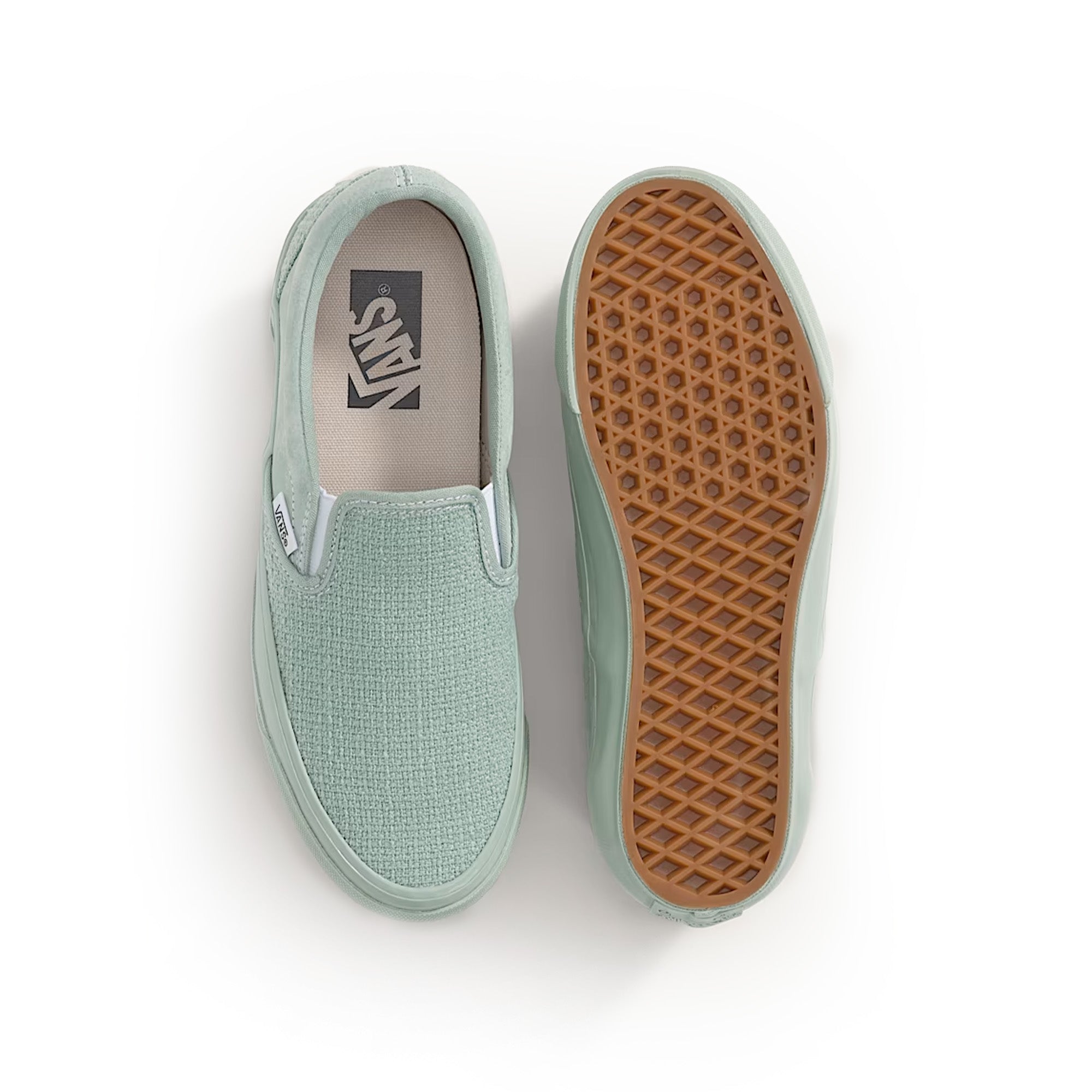 Vans FU LX Classic Slip-On 98 Tweed 'Grey Olive'
