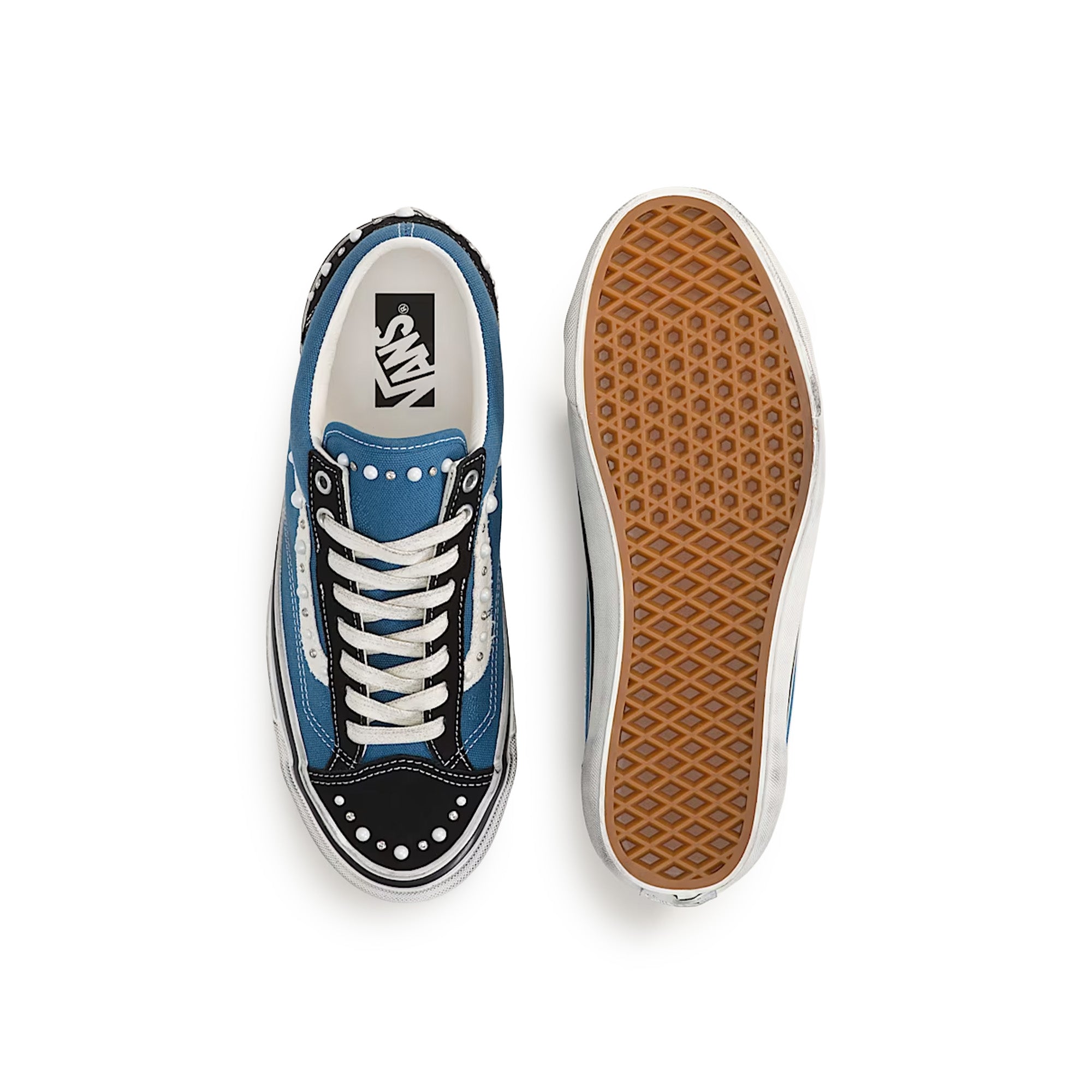 Vans OTW LX Old Skool 36 Pearlized 'Black/Navy' - ROOTED